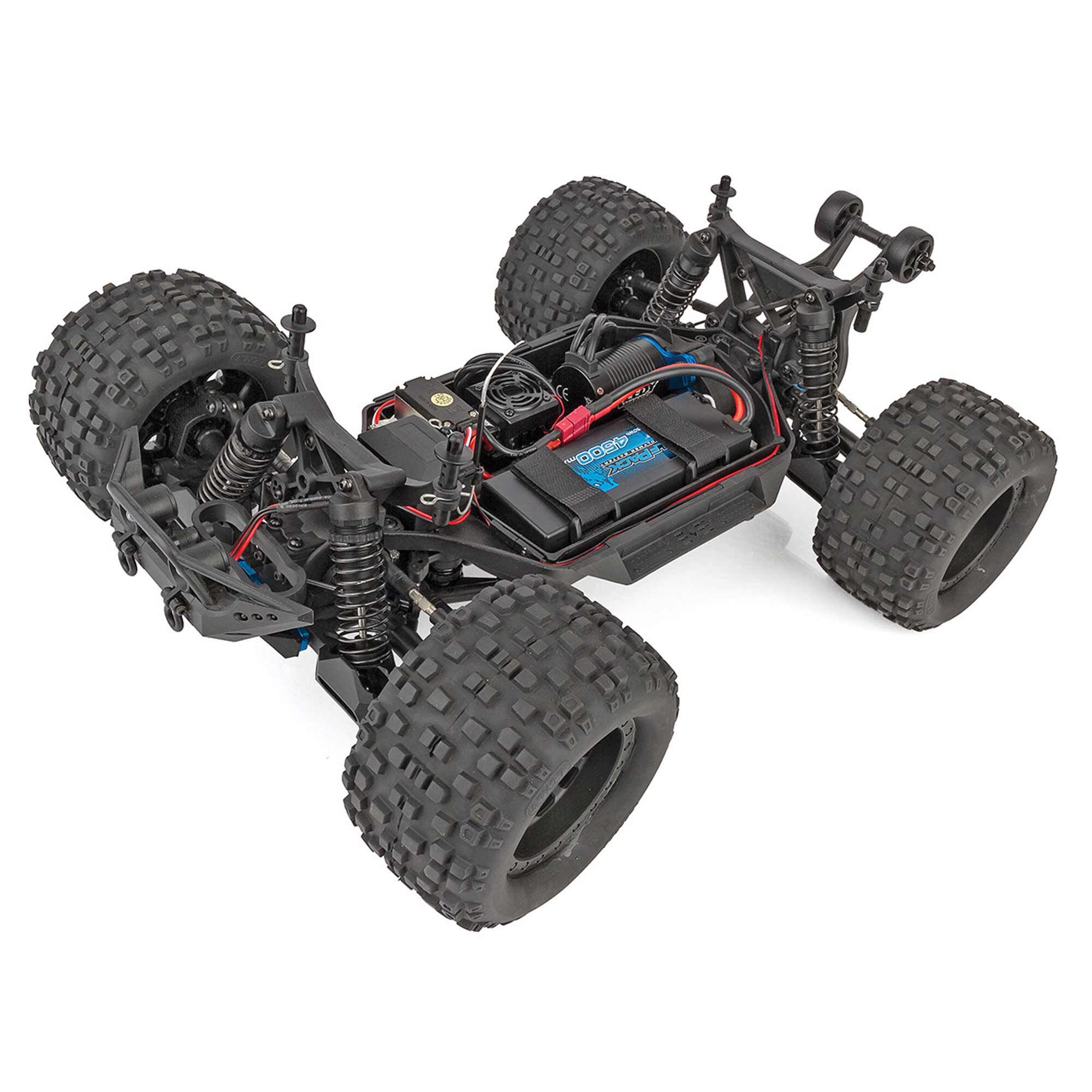 Team Associated 1/10 Rival MT10 4WD Brushless RTR V2, 3S LiPo Combo