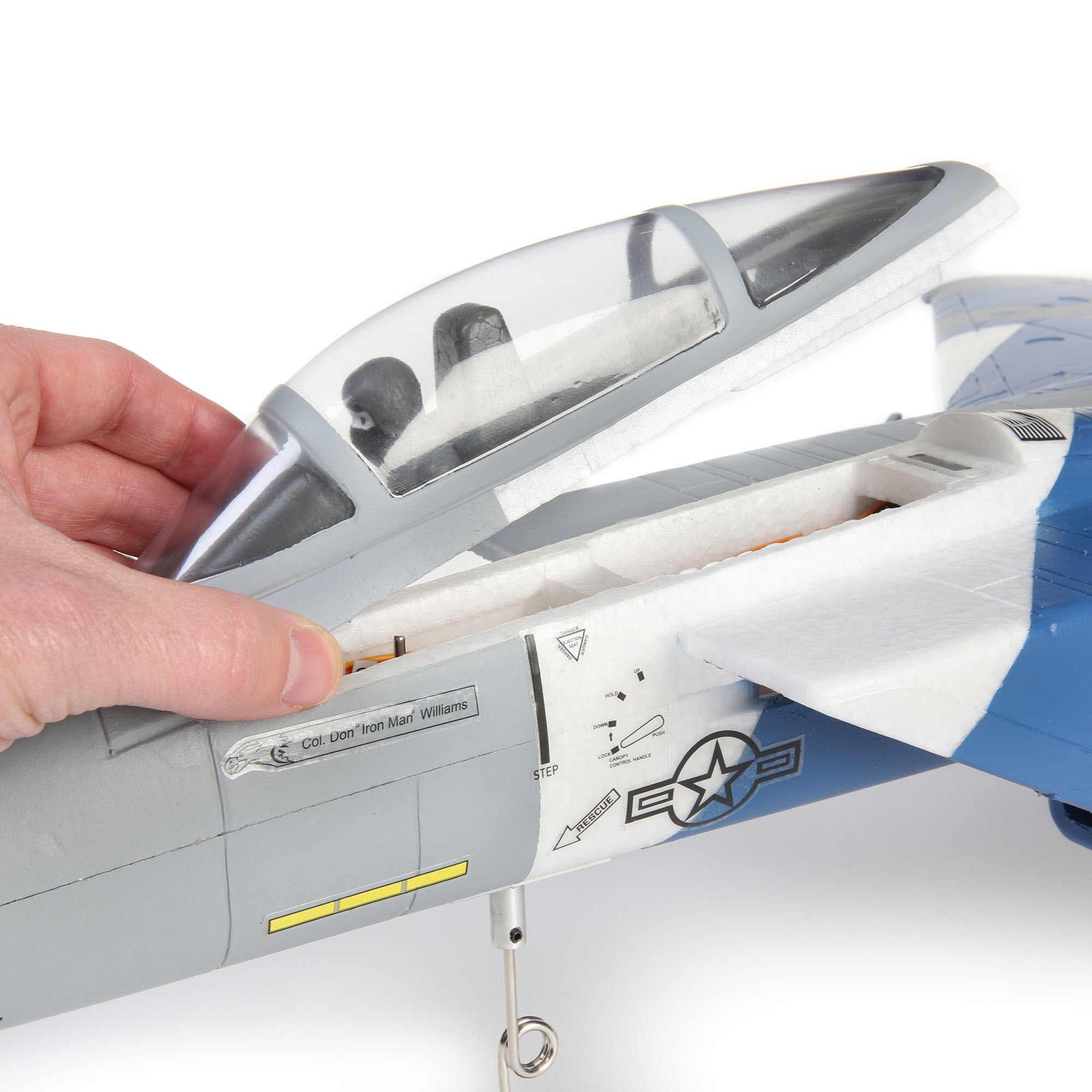 E-flite F-15 Eagle 64mm EDF Jet BNF Basic with AS3X and SAFE Select