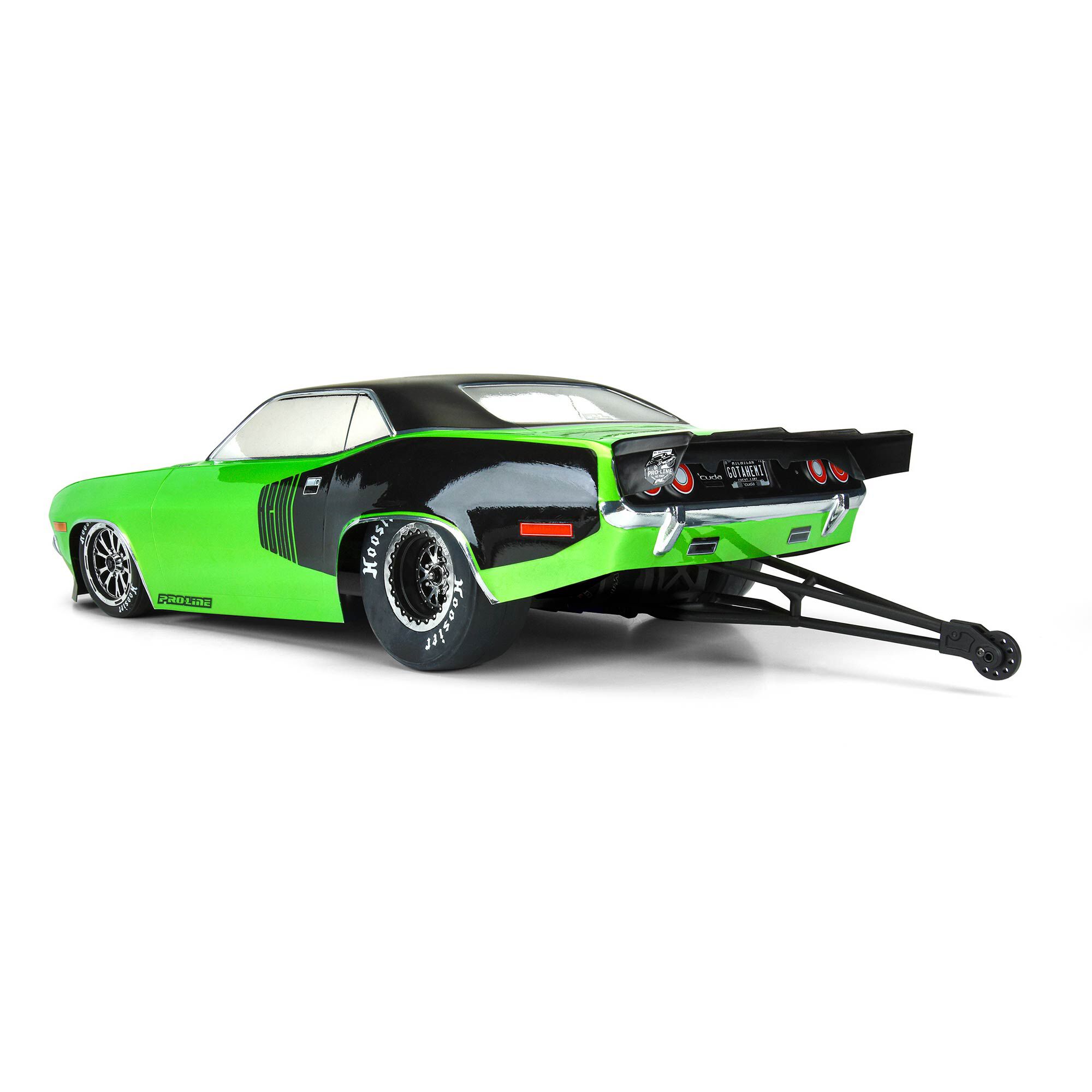 Pro-Line Racing 1/10 1972 Plymouth Barracuda Clear Body: Drag Car