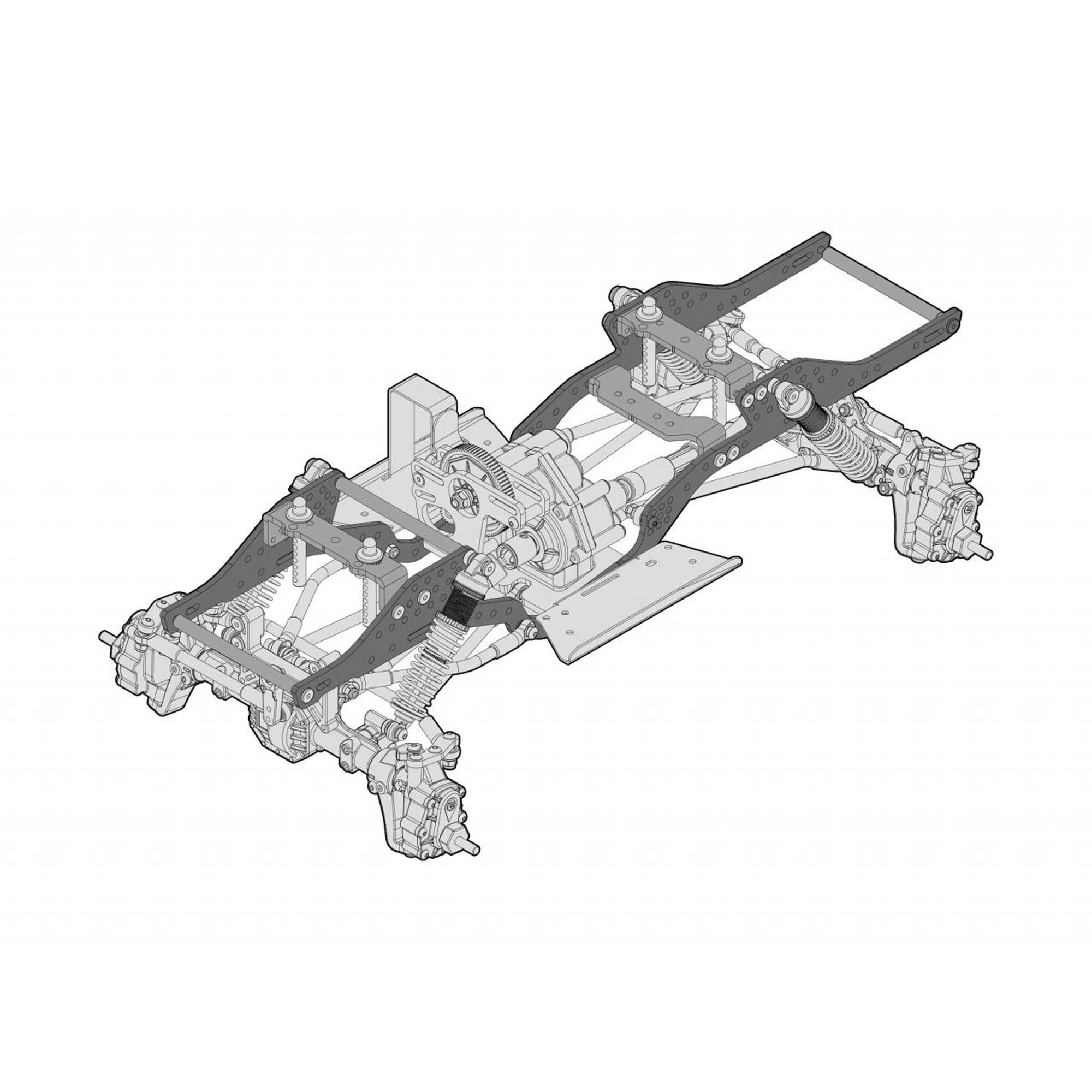 Team Associated Enduro, Comp Fox, Competition Rock Crawler Kit