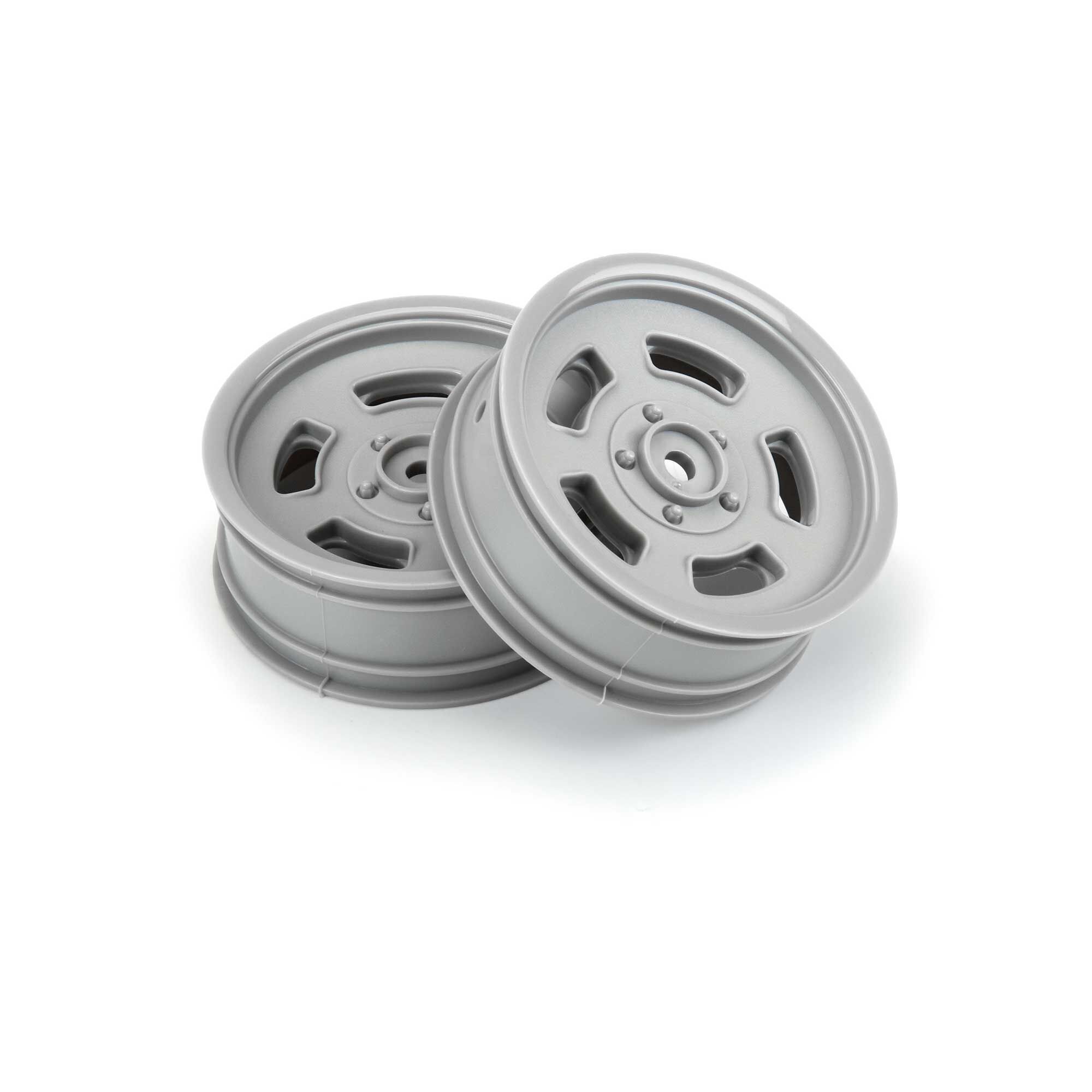 Pro-Line Racing 1/10 Slot Mag Drag Spec Front 2.2" 12mm Drag Wheels (2) Gray