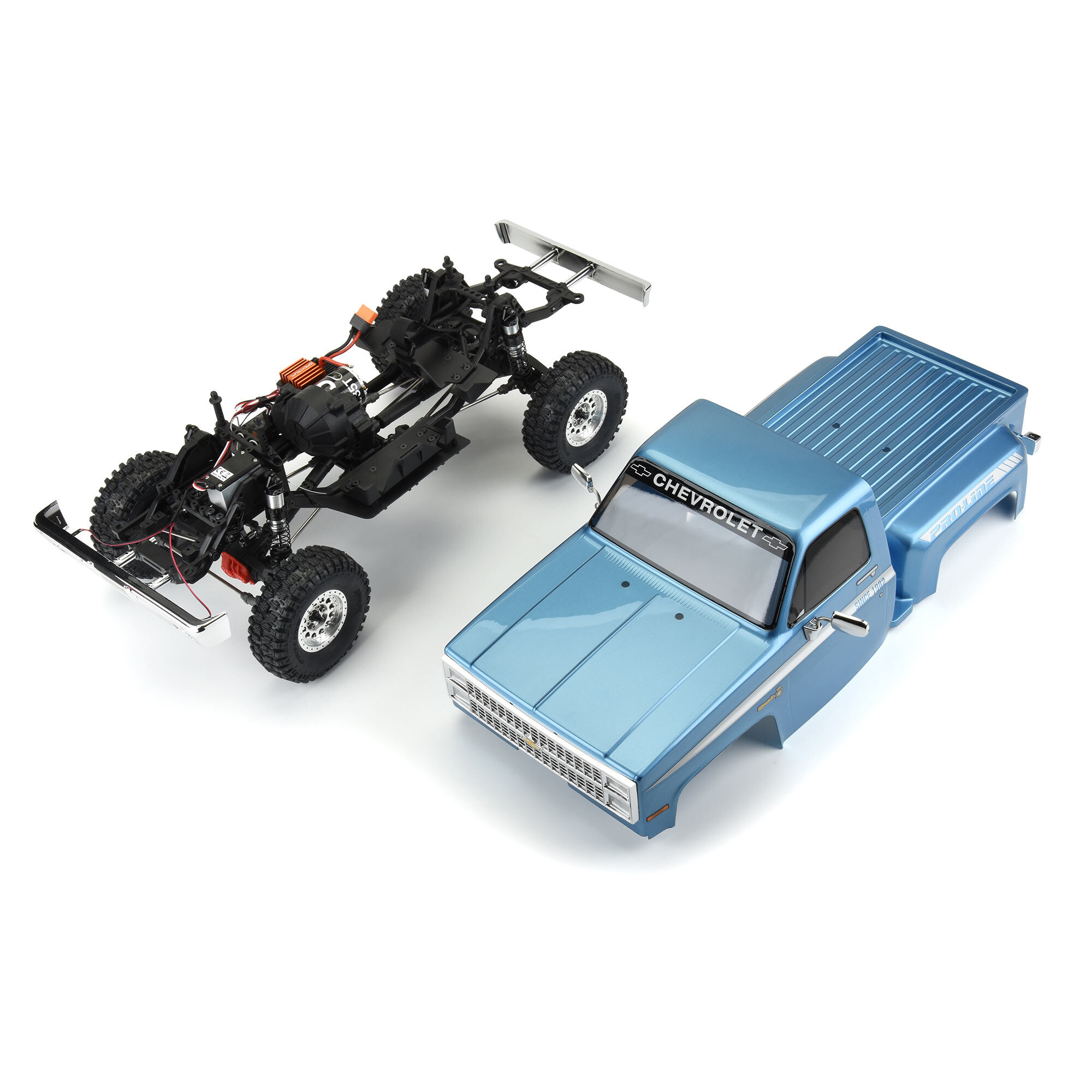 Axial 1/10 SCX10 III Pro-Line 1982 Chevy K10 4X4 Rock Crawler Brushed RTR