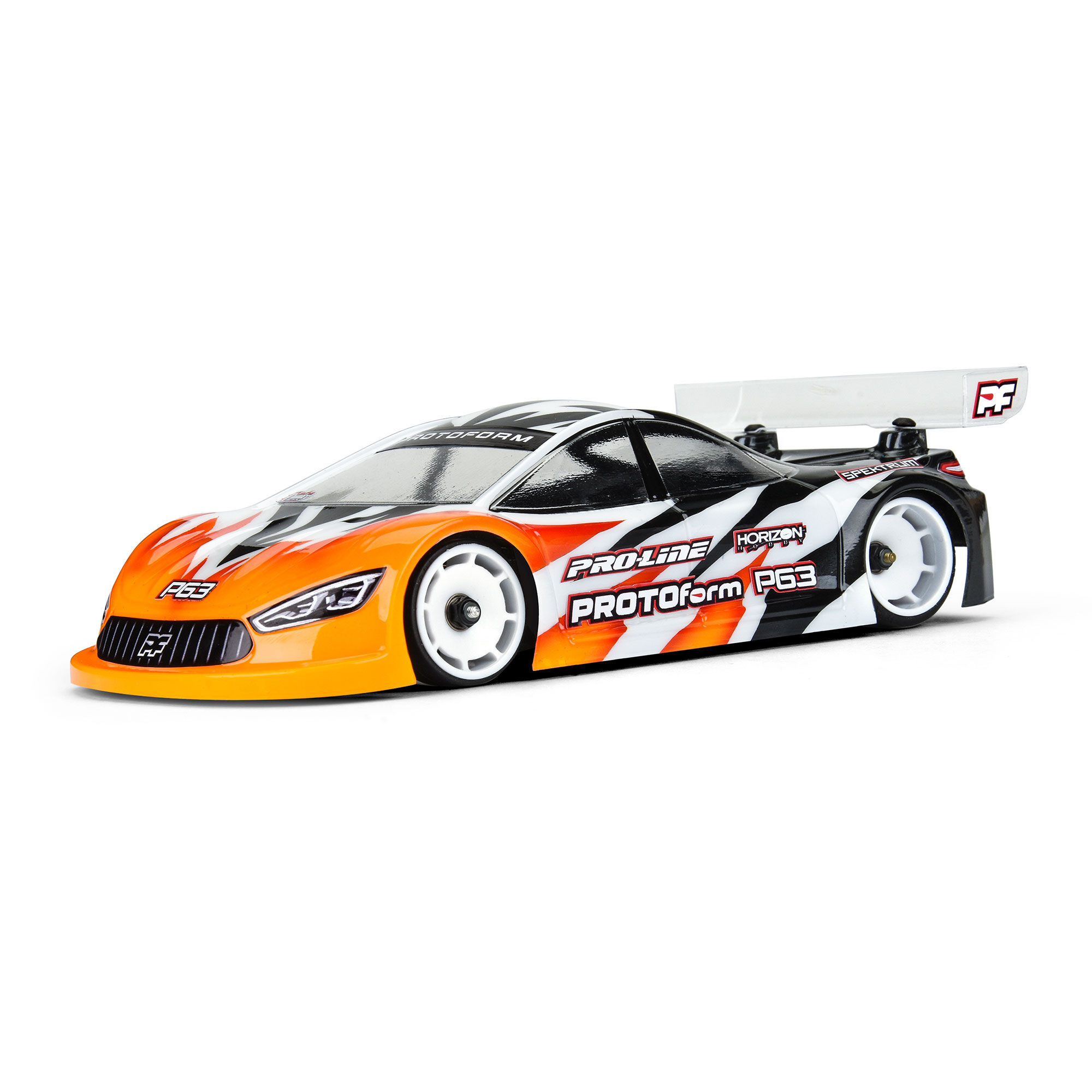 PROTOform 1/28 P63 Light Weight Clear Body: Mini-Z & 1/28 Chassis (98mm WB)