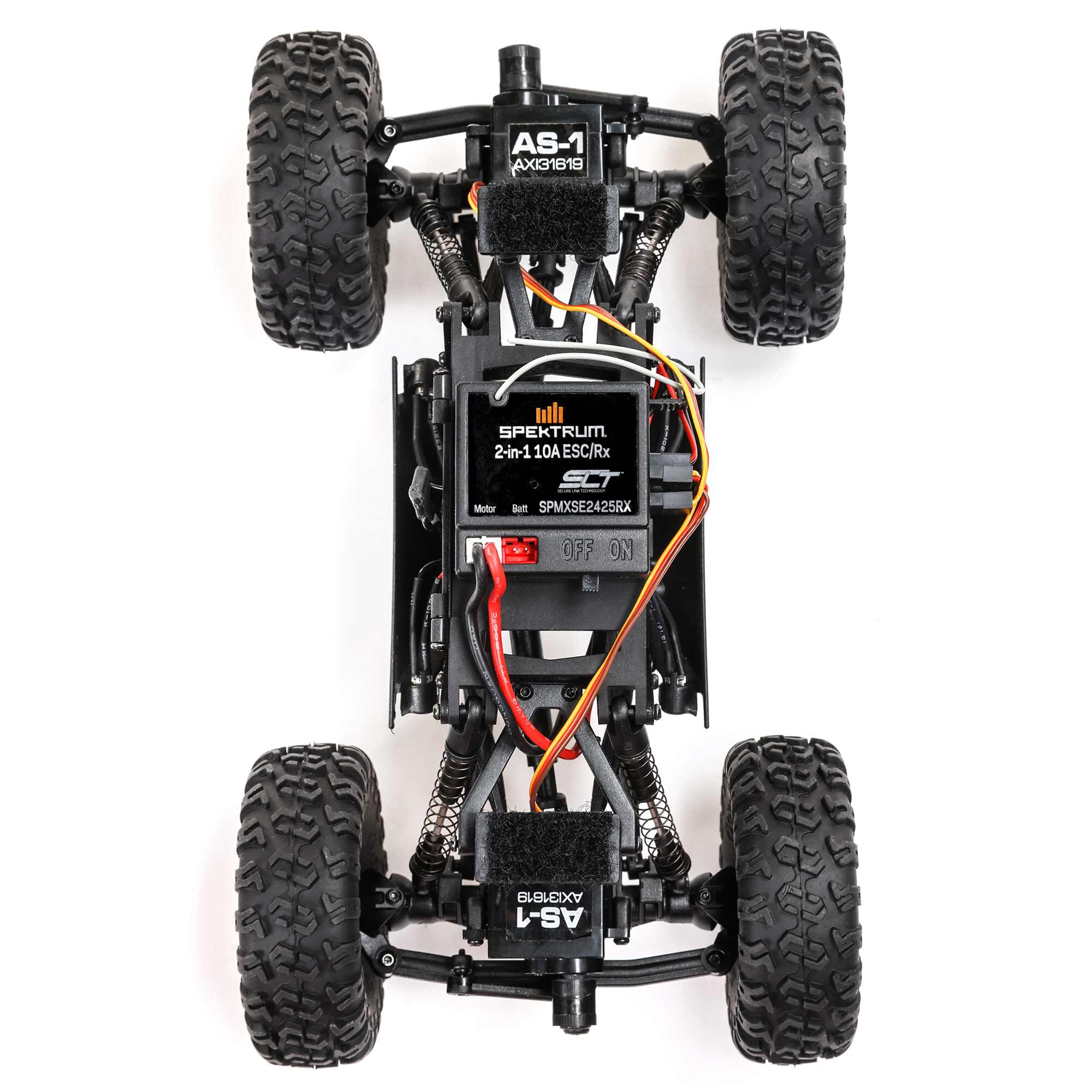 Axial 1/24 AX24 XC-1 4WS 4X4 RTR Brushed Rock Crawler (Battery & Charger Included), Green