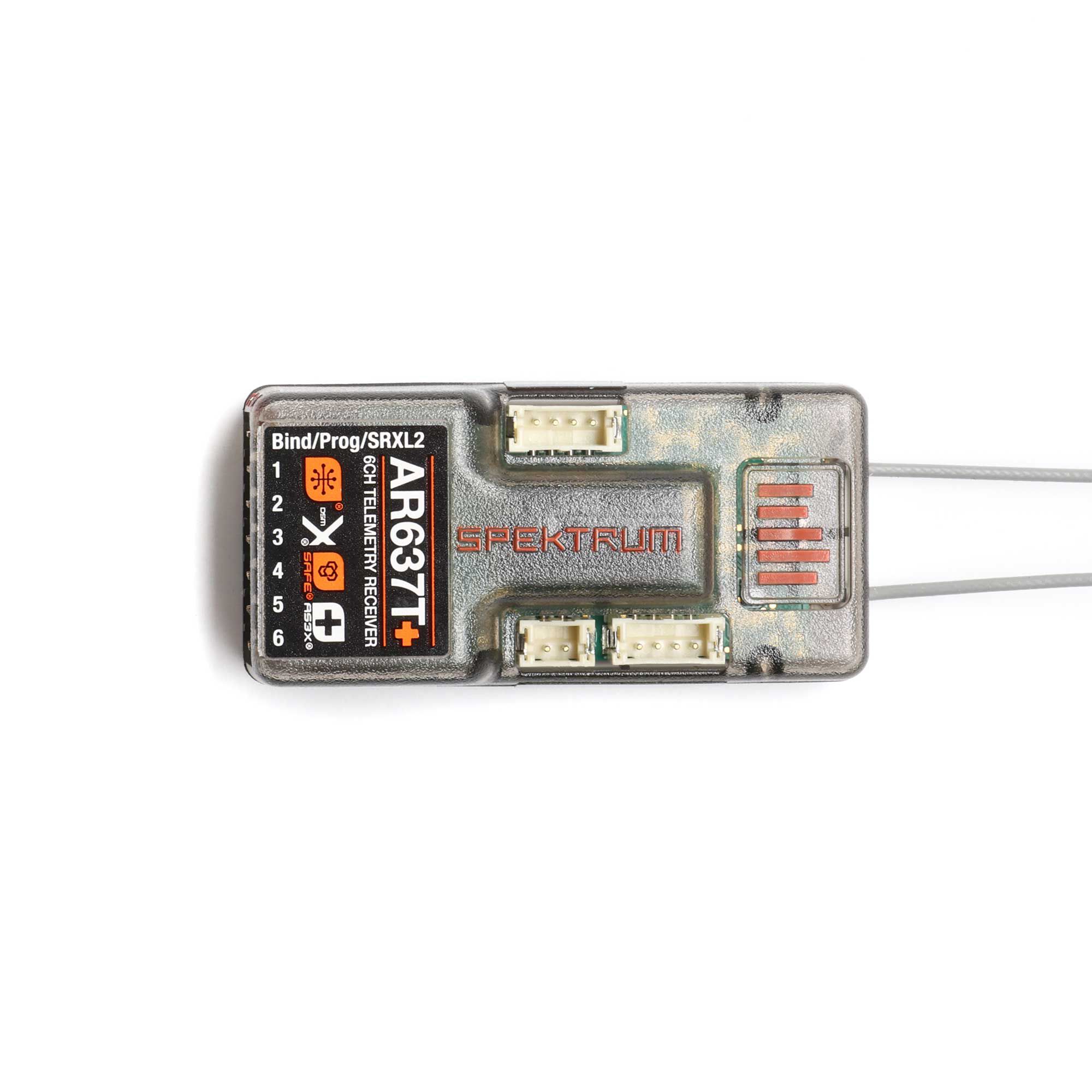 Spektrum AR637T+ DSMX 6-Channel AS3X+ & SAFE Telemetry Receiver