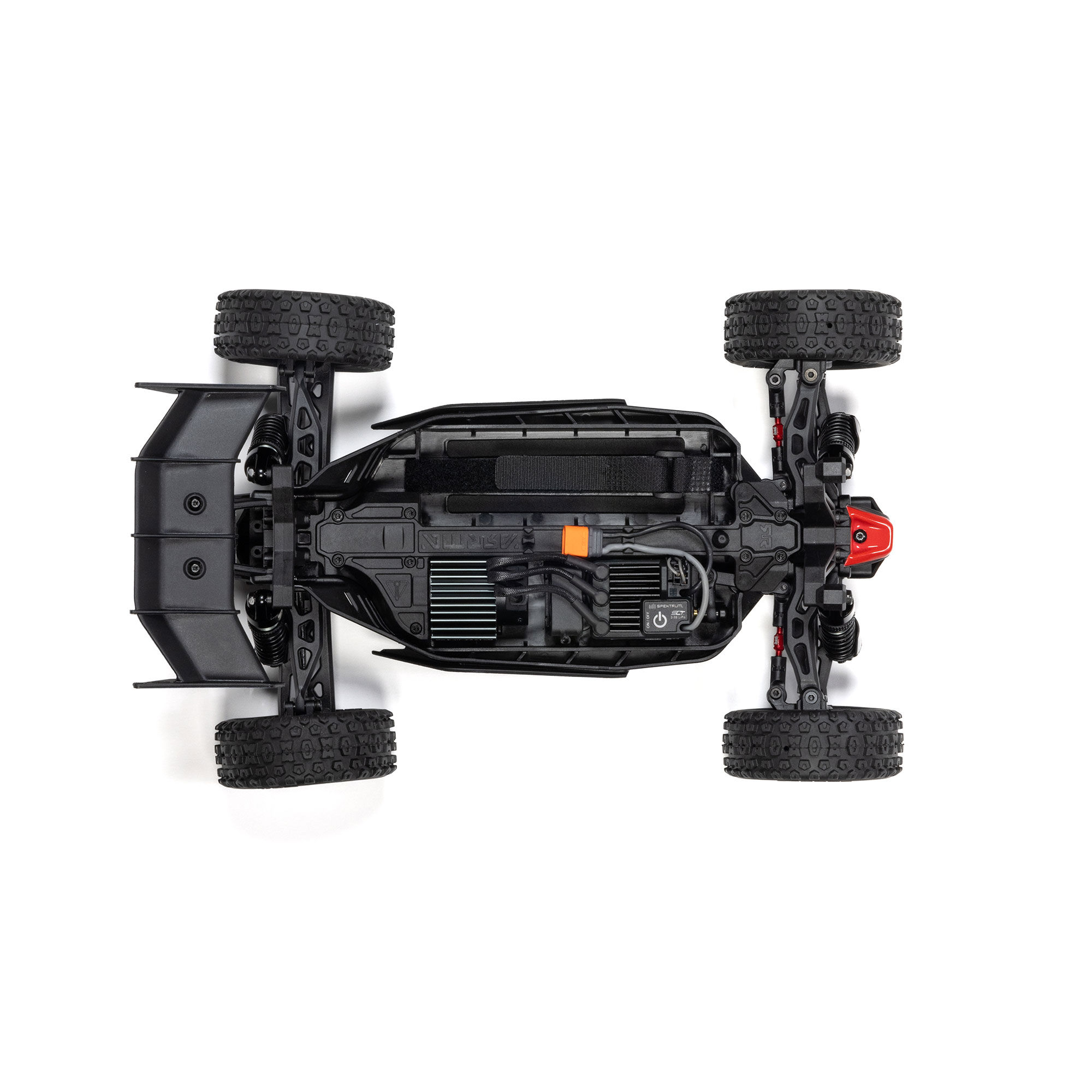 ARRMA 1/14 TYPHON GROM 223S DSC 4X4 RTR Brushless Buggy, Silver