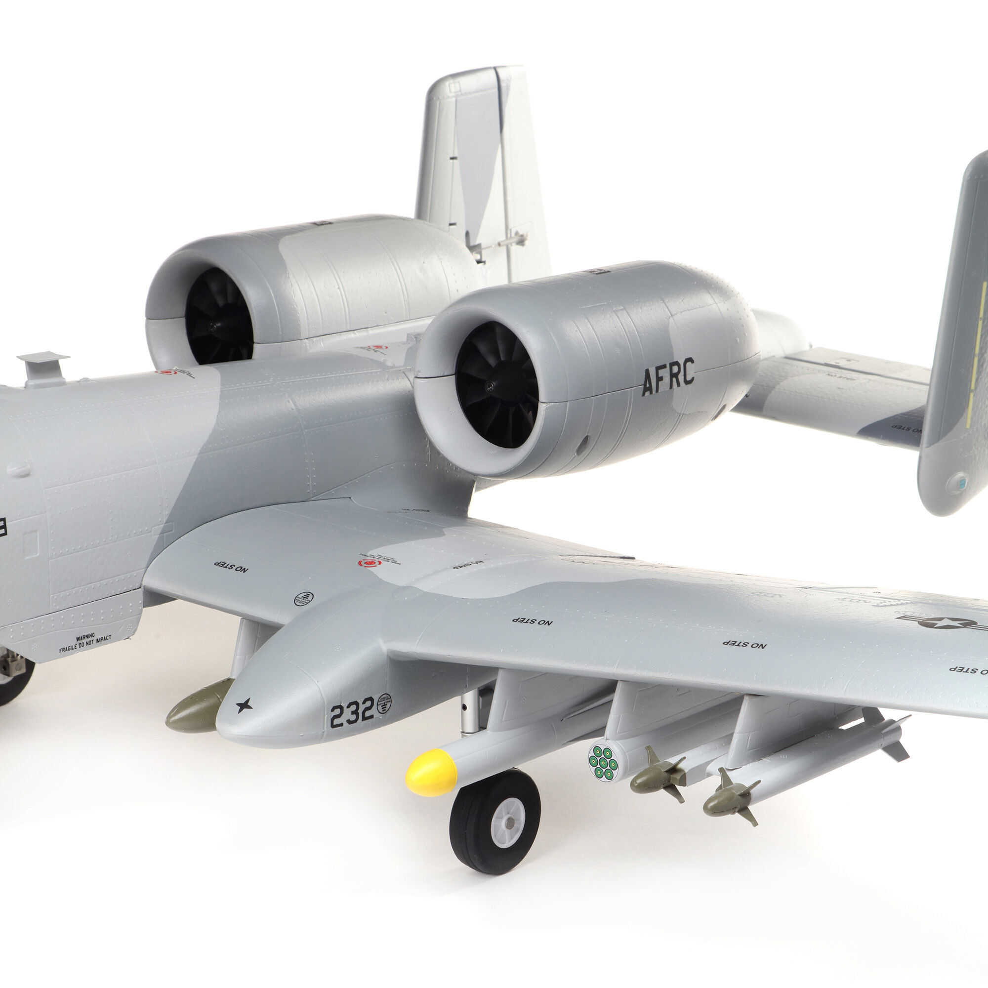 E-flite A-10 Thunderbolt II Twin 64mm EDF BNF Basic with AS3X and SAFE Select