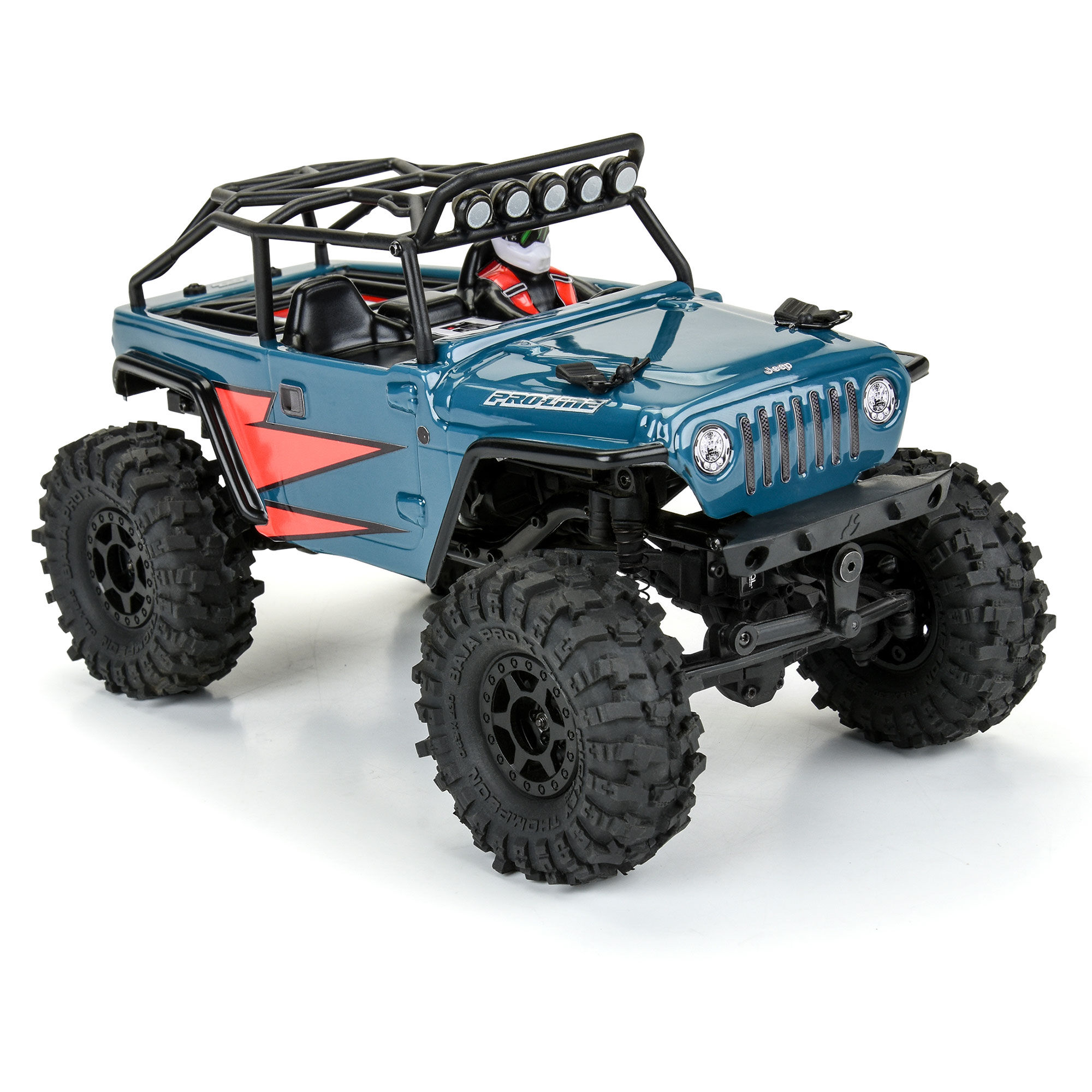Pro-Line Racing 1/24 2004 Jeep LJ Clear Body/Trail Cage: SCX24
