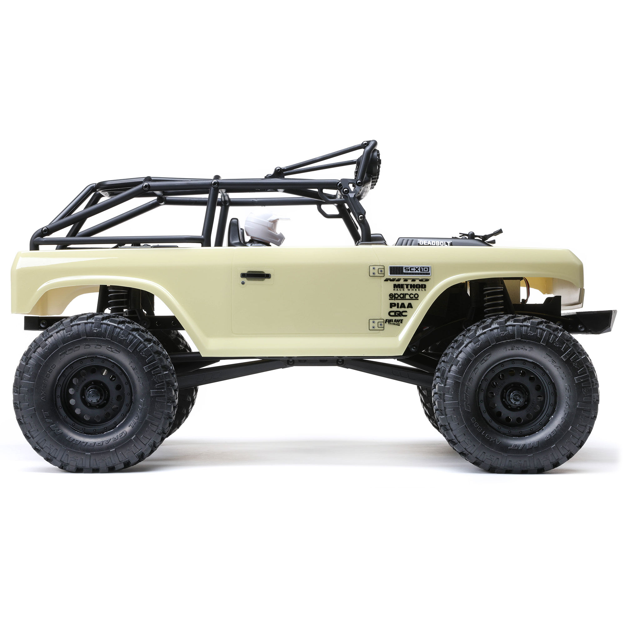 Axial 1/10 SCX10 II Deadbolt 4X4 Brushed RTR, Tan