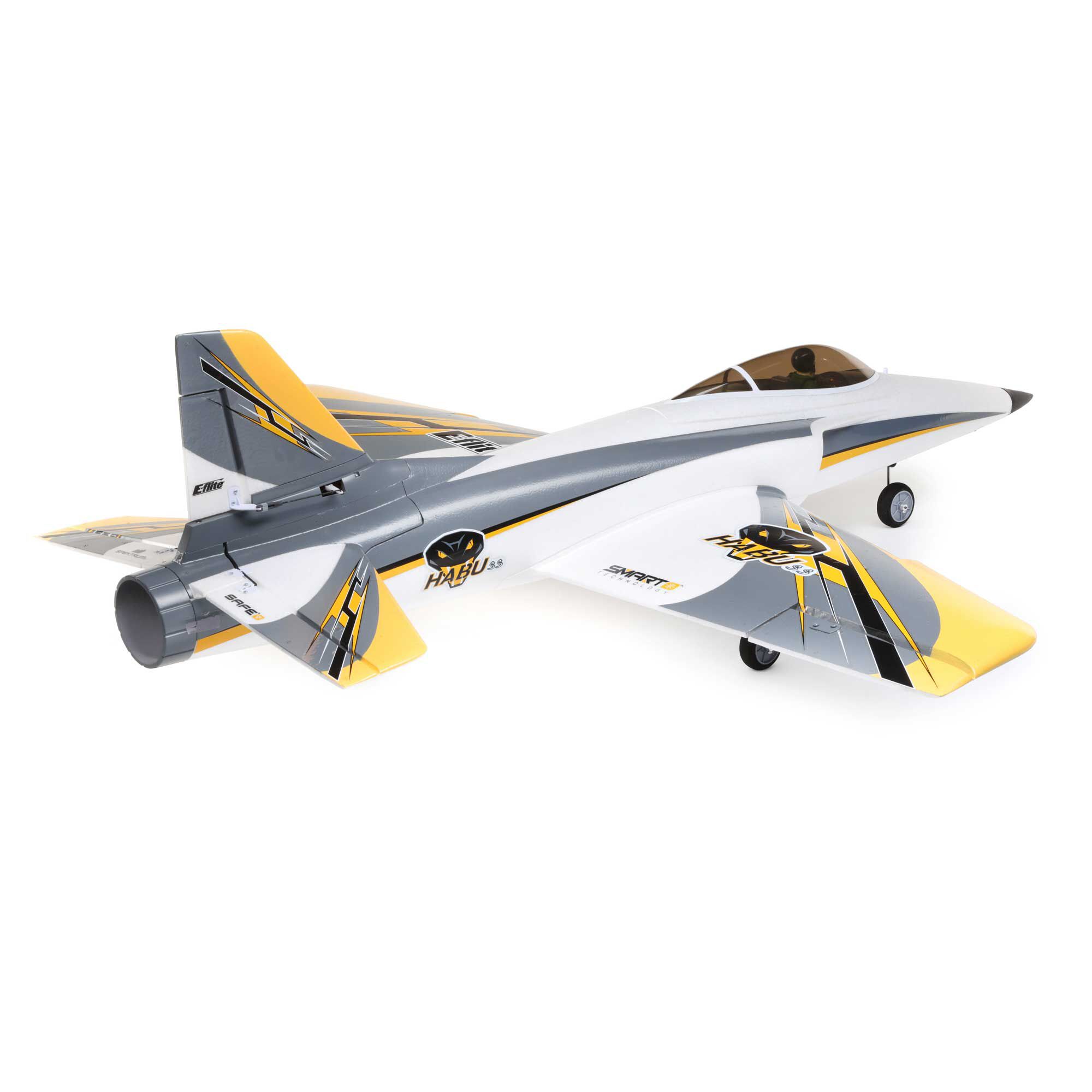 E-flite Habu SS (Super Sport) 70mm EDF Jet BNF Basic with SAFE Select and AS3X