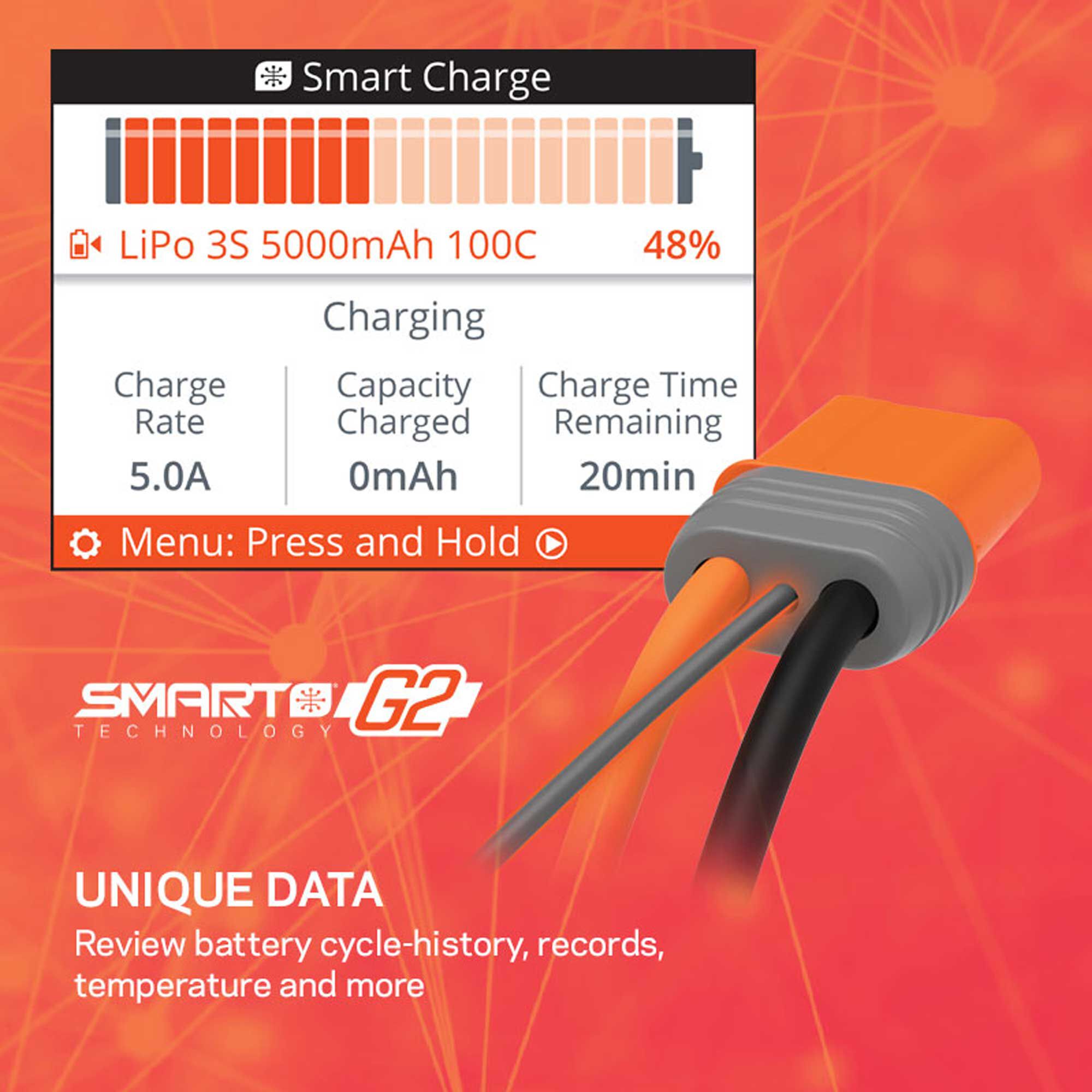 Spektrum Accessories S155 55W AC G2 Smart Charger