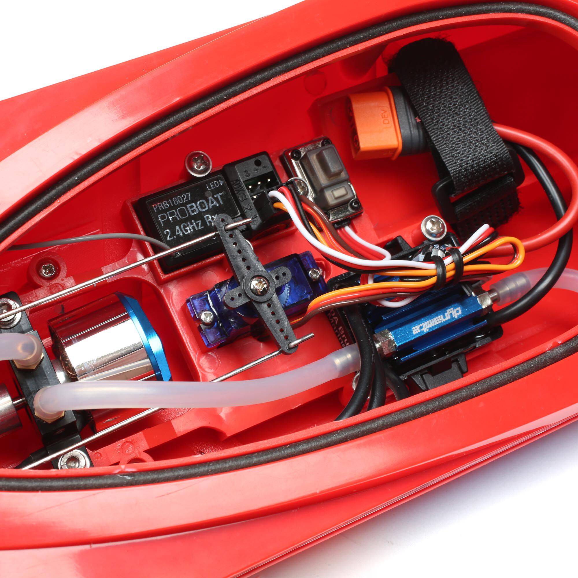 Pro Boat Lucas Oil 17" Power Boat Racer Self-Righting Deep-V RTR
