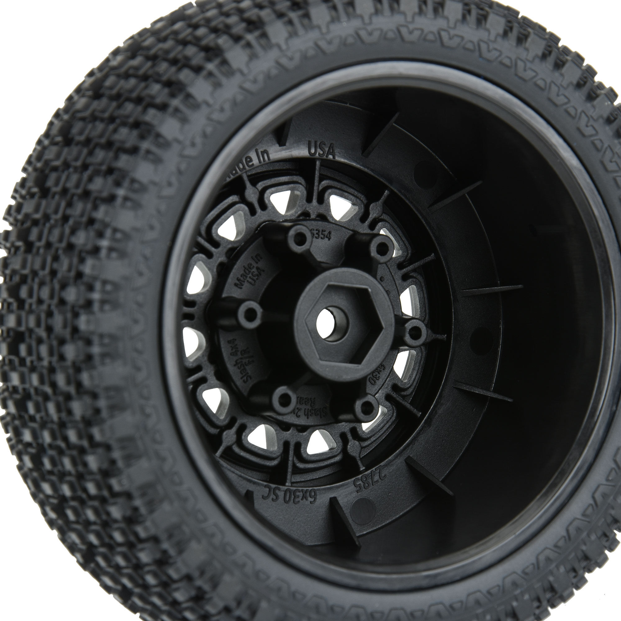Pro-Line Racing 1/10 Gladiator M3 Front/Rear 2.2"/3.0" SC Mounted 12mm Blk Raid (2)