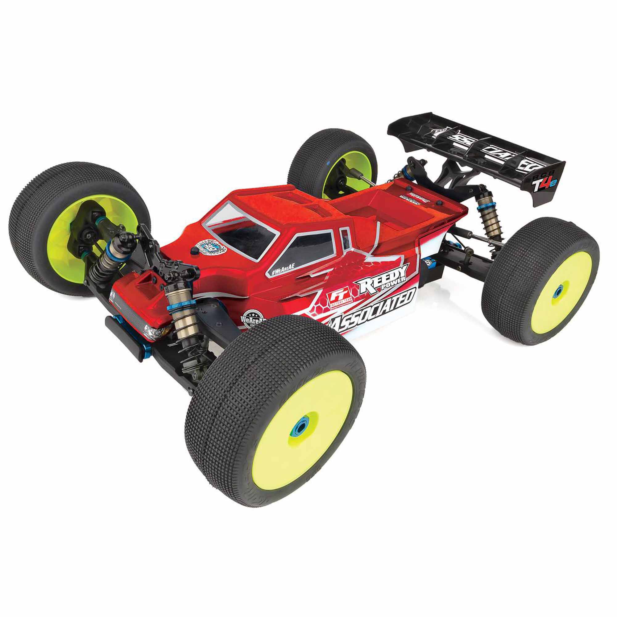 Team Associated 1/8 RC8T4e 4x4 Electric Truggy Team Kit, Gearbox Upgrade