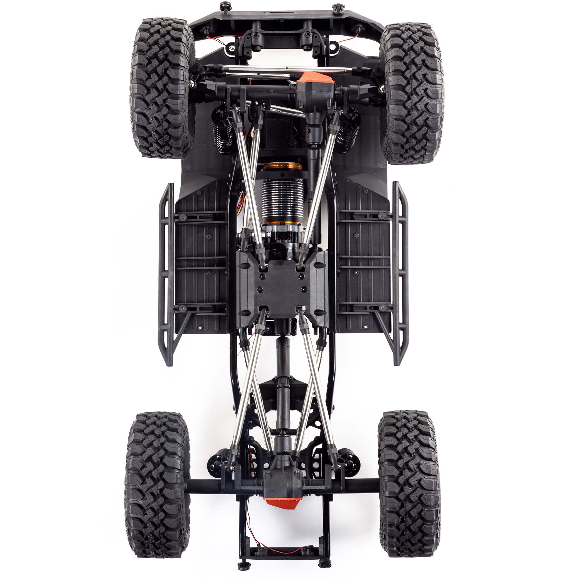 Axial 1/6 SCX6 Trail Honcho 4X4 RTR Brushed Rock Crawler, Red
