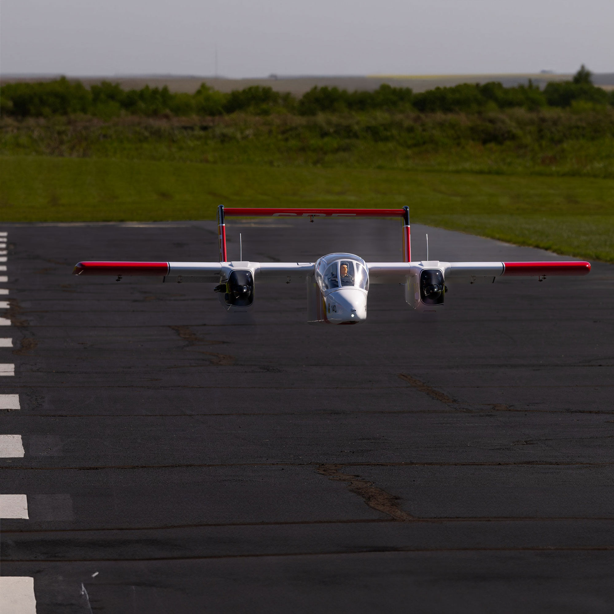 Hangar 9 OV-10 Bronco 20cc ARF with Landing Gear Set, Spektrum Avian Motors and ESCs Combo