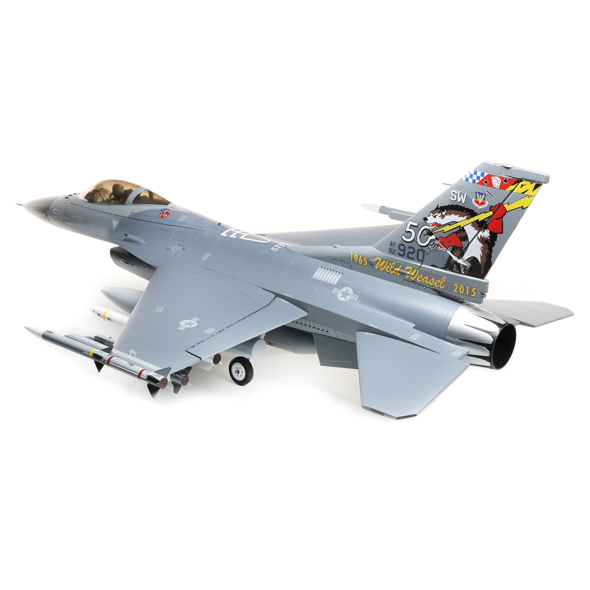 E-flite F-16 Falcon 80mm EDF Jet Smart BNF Basic with SAFE Select