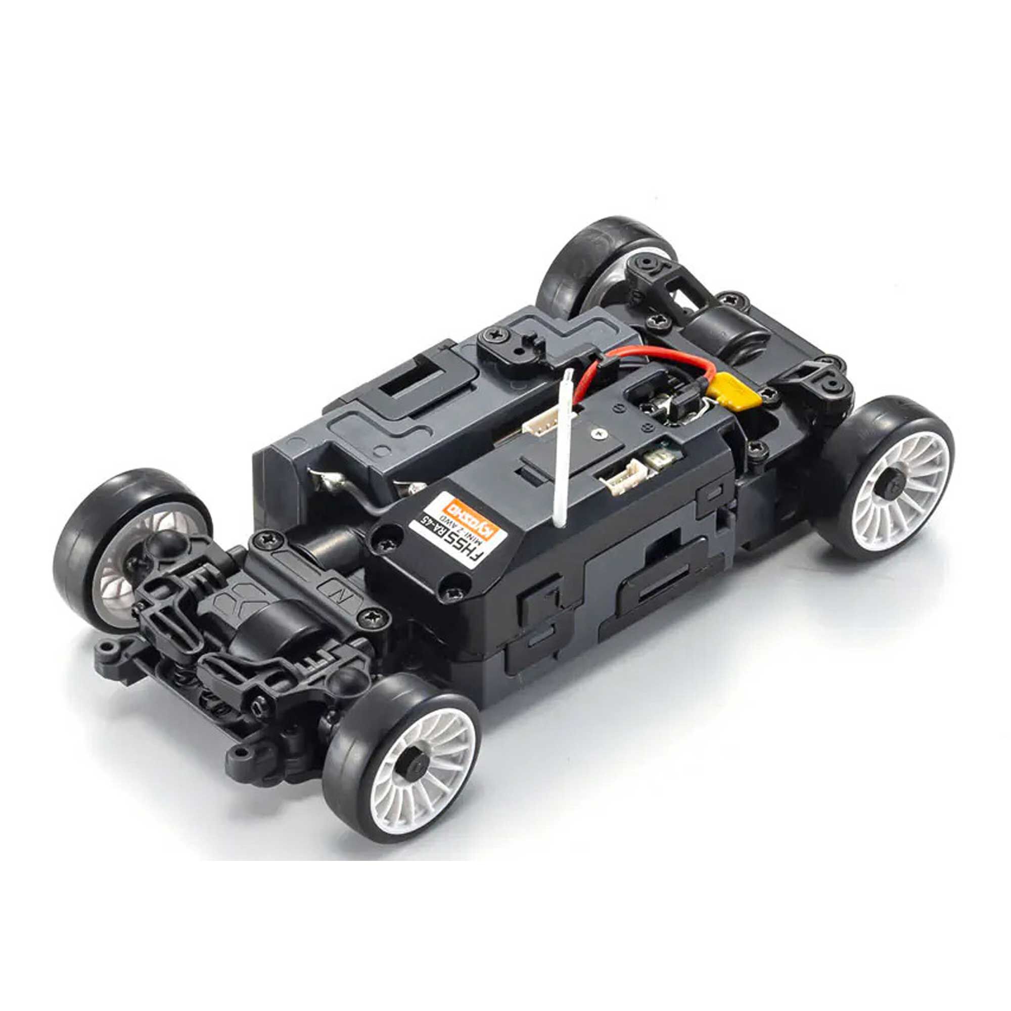 Kyosho 1/28 Toyota GRMN Yaris Rally Package MA-02 MINI-Z AWD RTR, Platinum White Pearl