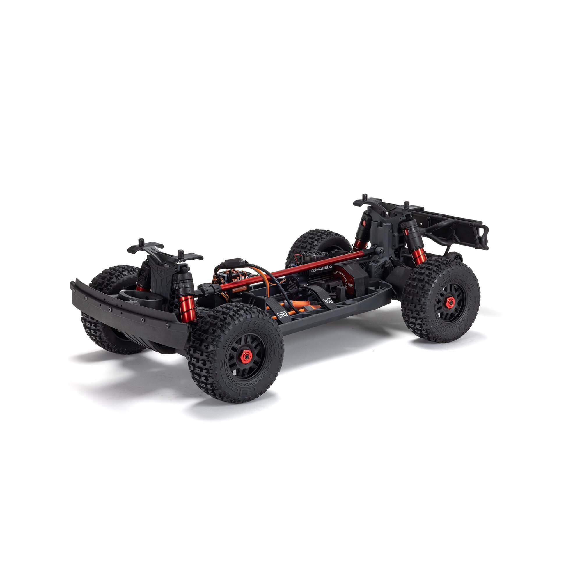 ARRMA 1/8 MOJAVE 4S 4X4 RTR Brushless Desert Truck, White/Red