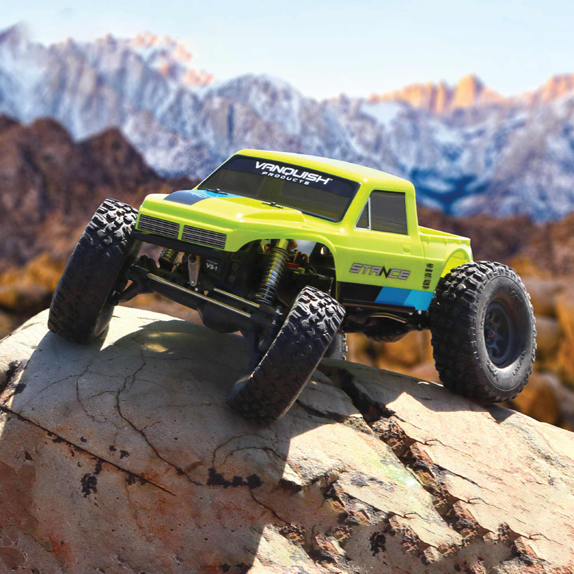 Vanquish Products 1/10 VRD Stance Brushed Rock Crawler RTR, Green
