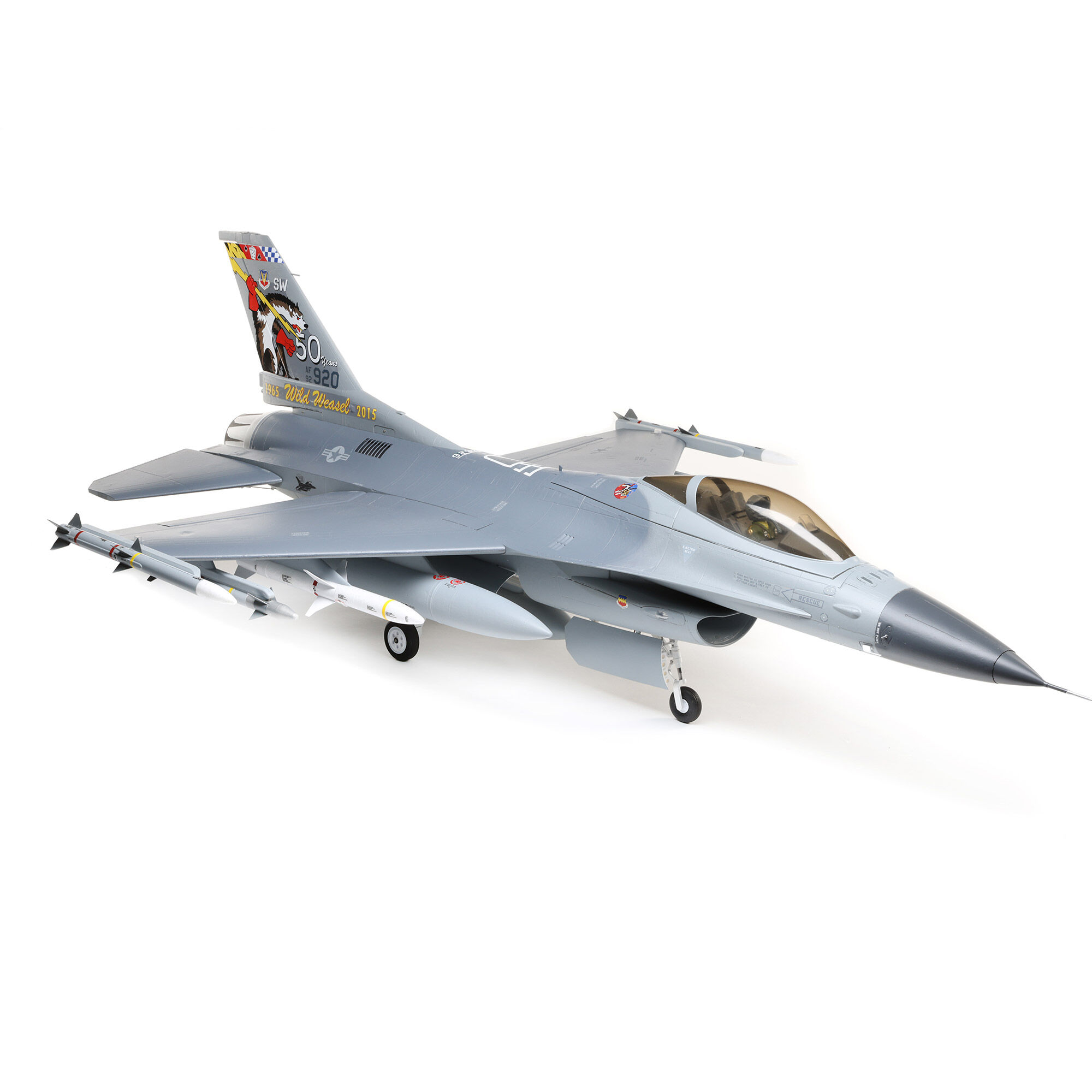 E-flite F-16 Falcon 80mm EDF Jet Smart BNF Basic with SAFE Select