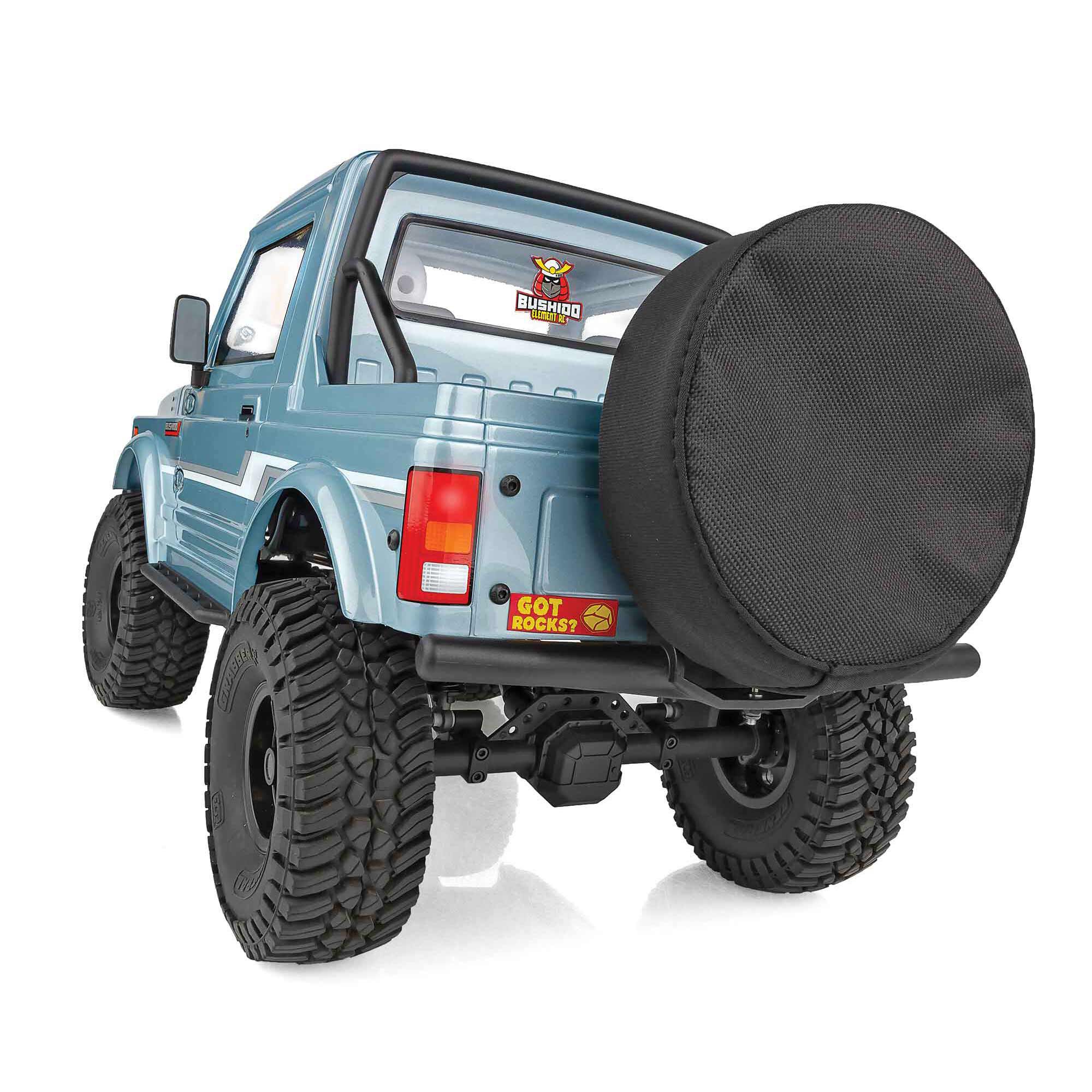 Team Associated 1/10 Enduro 4x4 Trail Truck, Bushido+ RTR, Blue, LiPo Combo