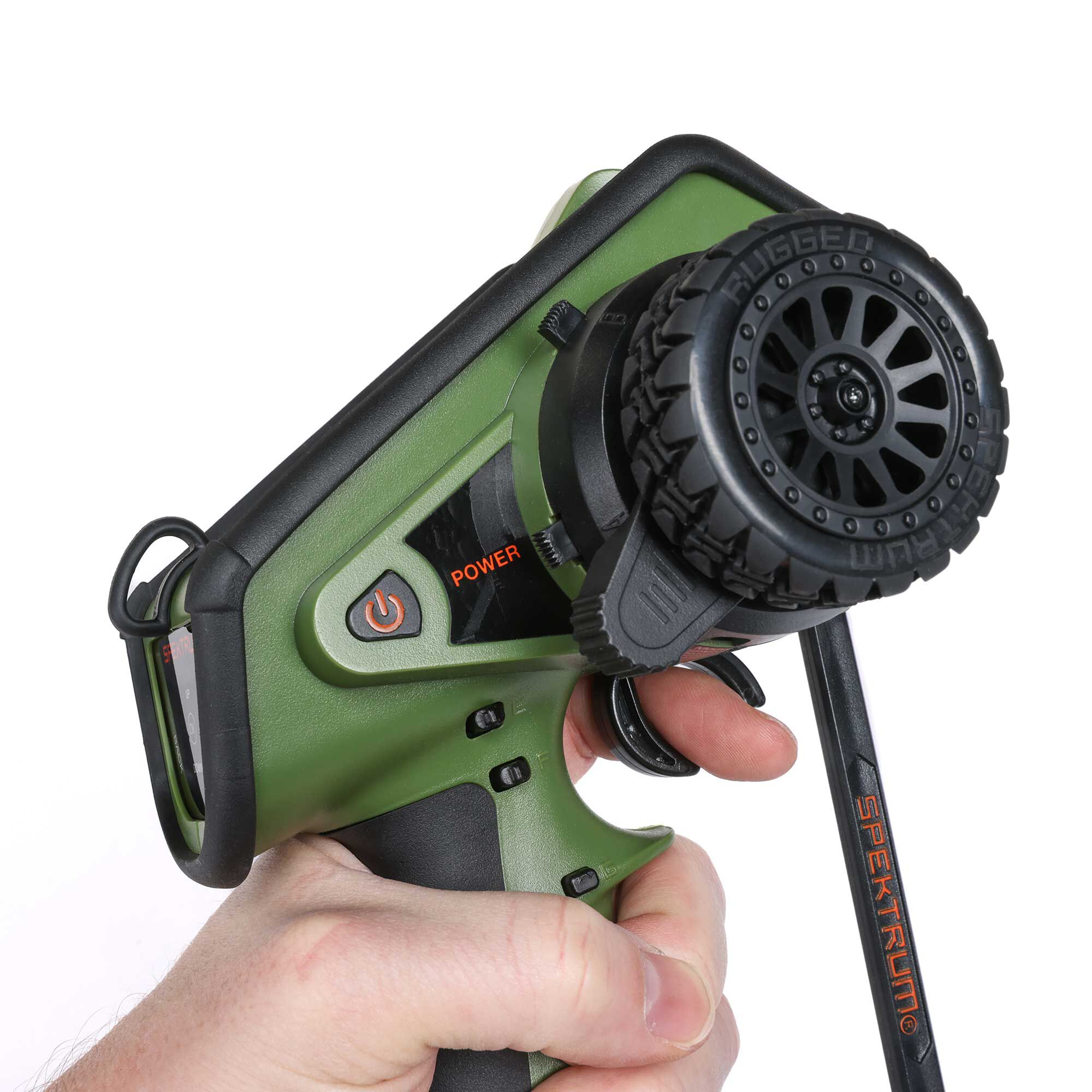 Spektrum DX6 Rugged 6-Channel DSMR Transmitter Only, Green