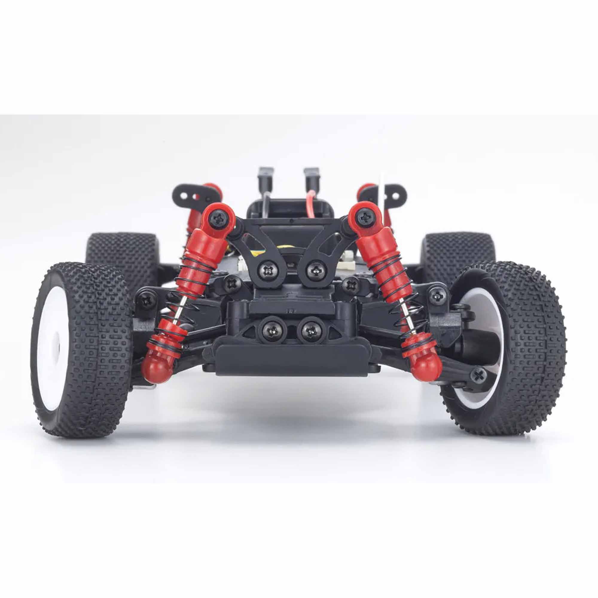 Kyosho 1/28 Inferno MP9 Mini-Z 4x4 Off-Road Buggy RTR, Blue/Yellow