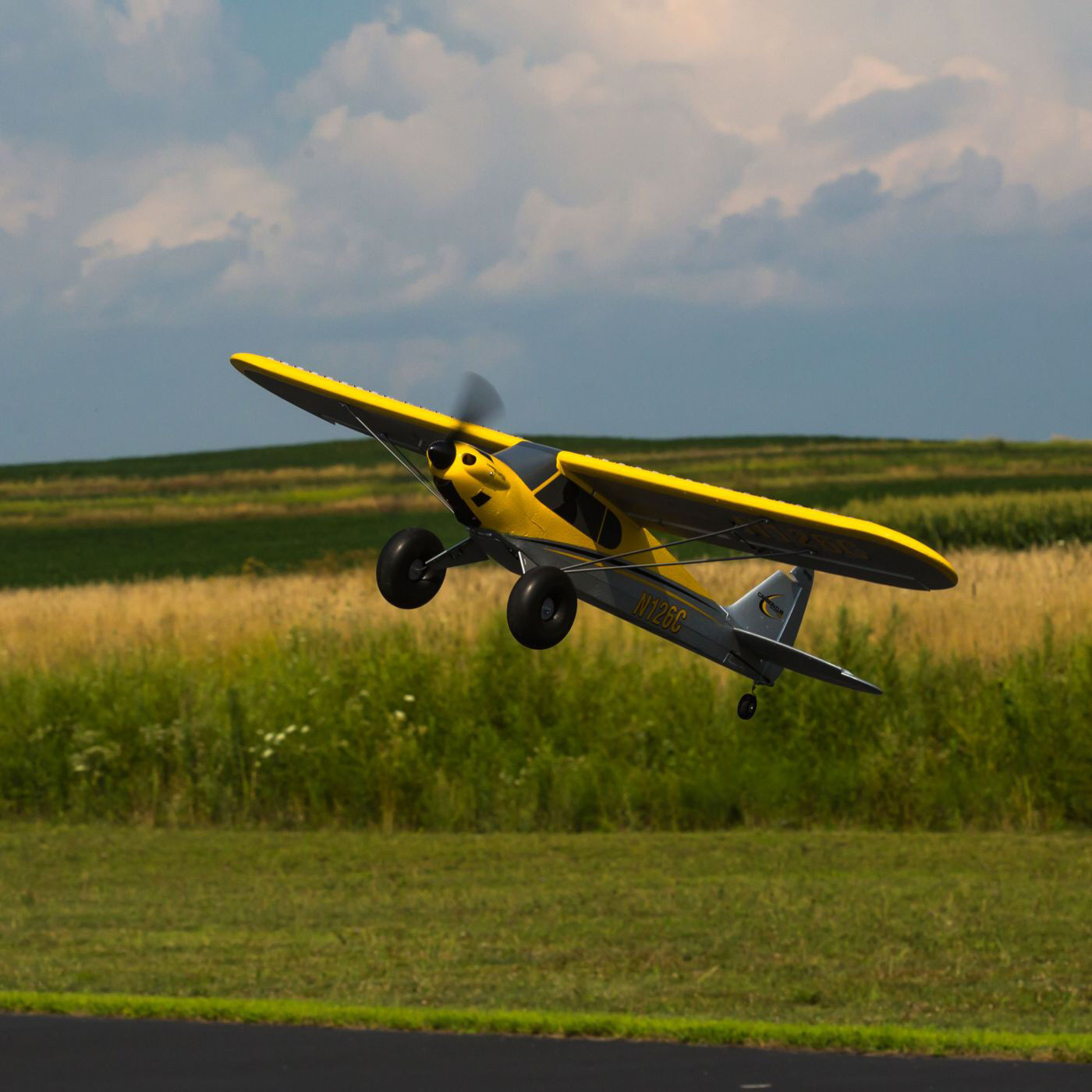 HobbyZone Carbon Cub S 2 1.3m BNF Basic with SAFE