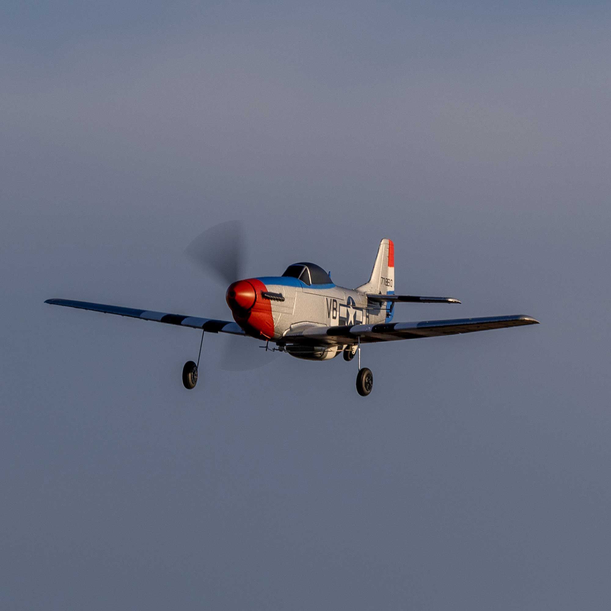 HobbyZone P-51D Mustang 450mm RTF with SAFE