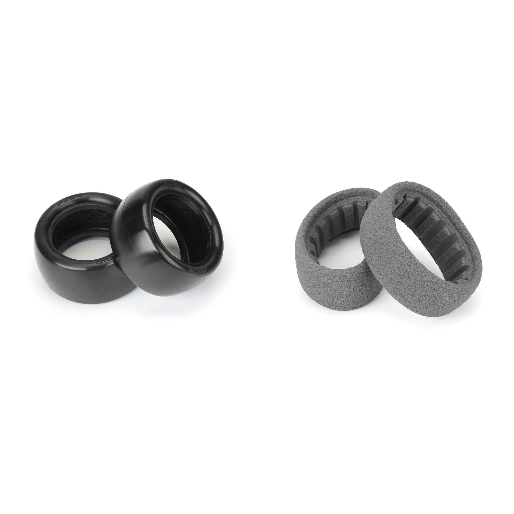 AKA PRODUCTS, INC. 1/10 Void Clay Rear 2.2" Off-Road Buggy Tires (2)