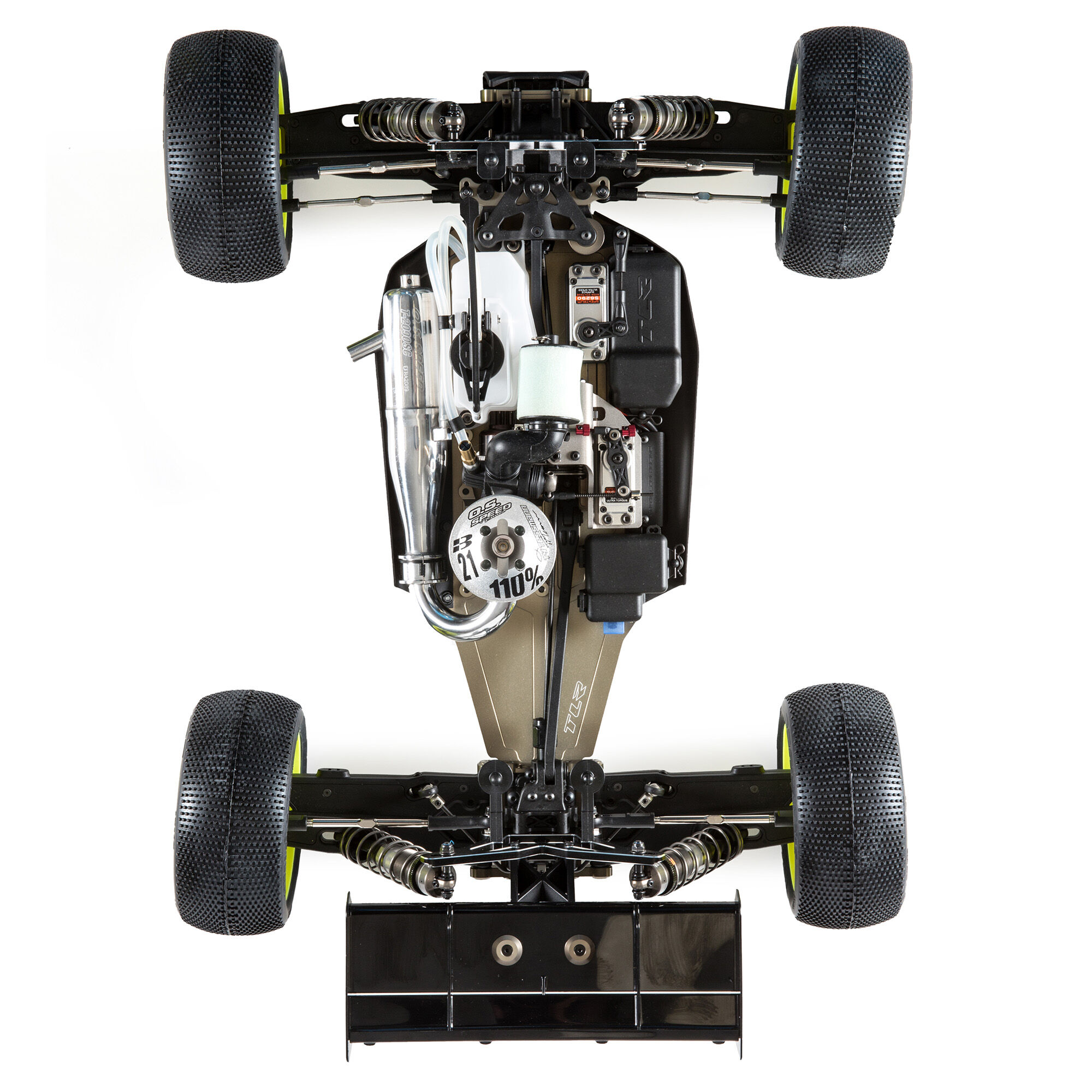 Team Losi Racing 1/8 8IGHT-XT/XTE 4X4 Nitro/Electric Truggy Race Kit