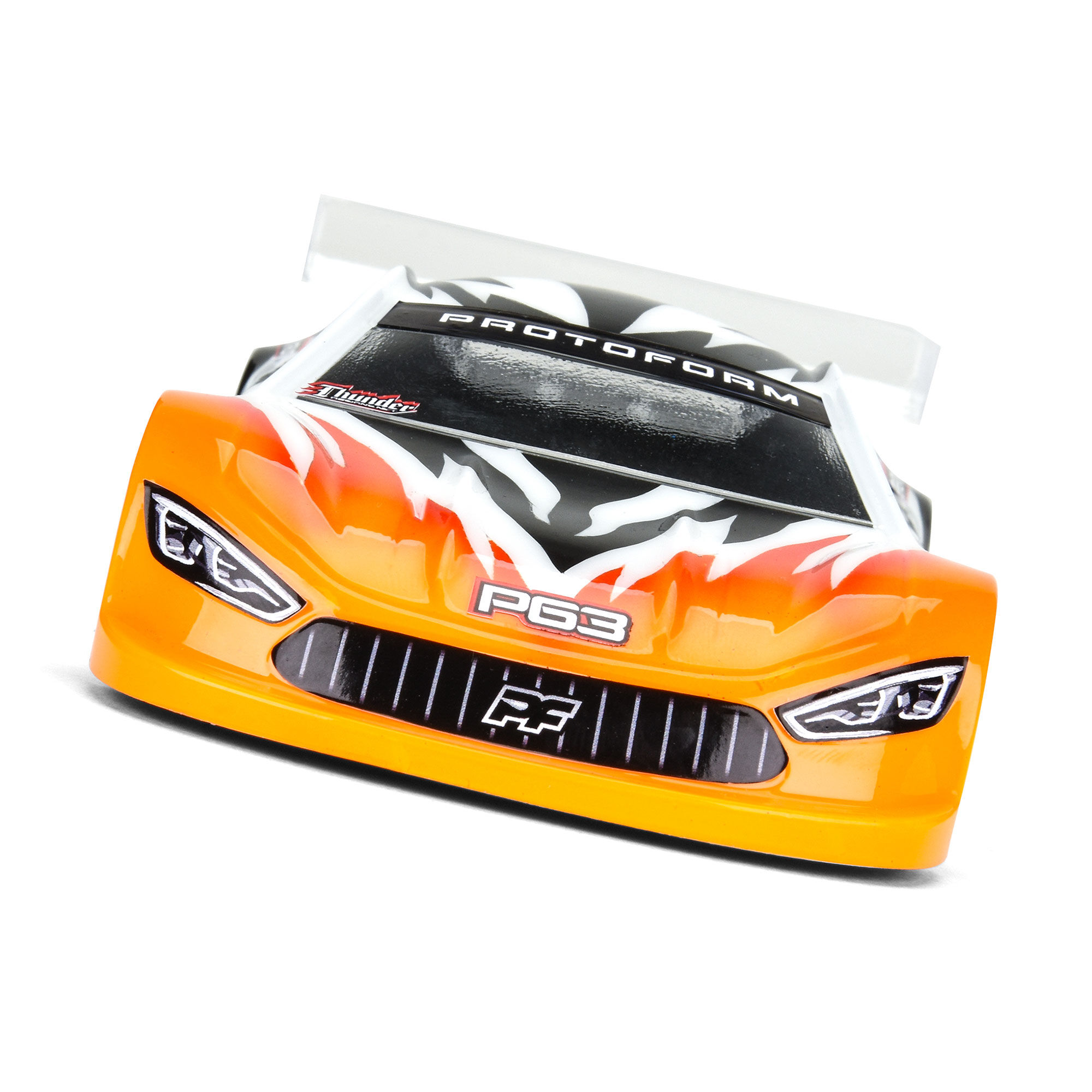PROTOform 1/28 P63 Light Weight Clear Body: Mini-Z & 1/28 Chassis (98mm WB)