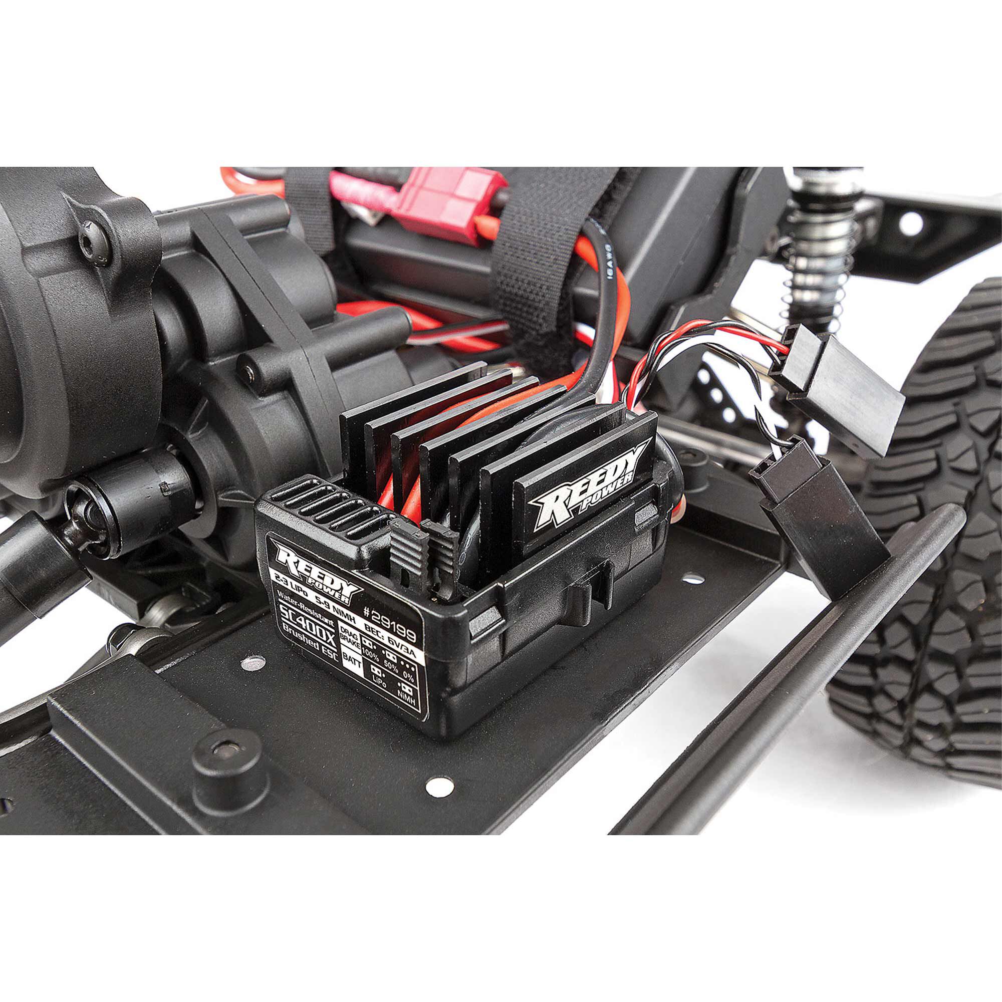 Team Associated 1/10 Enduro Trail Truck, Sendero HD Titanium RTR, LiPo Combo