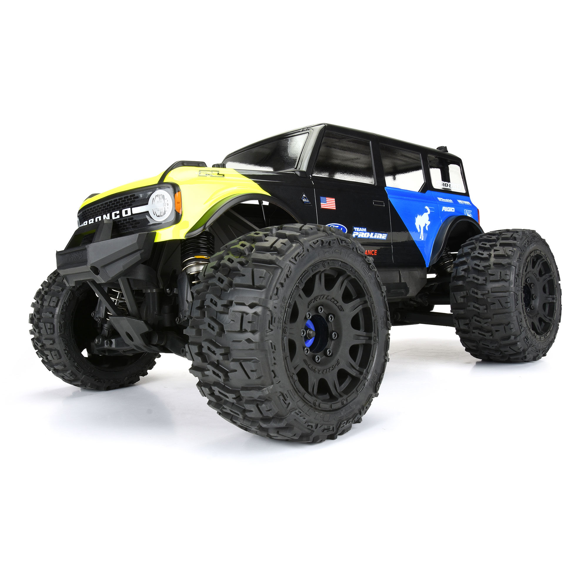 Pro-Line Racing 1/8 2021 Ford Bronco Clear Body: MAXX, E-REVO 2.0
