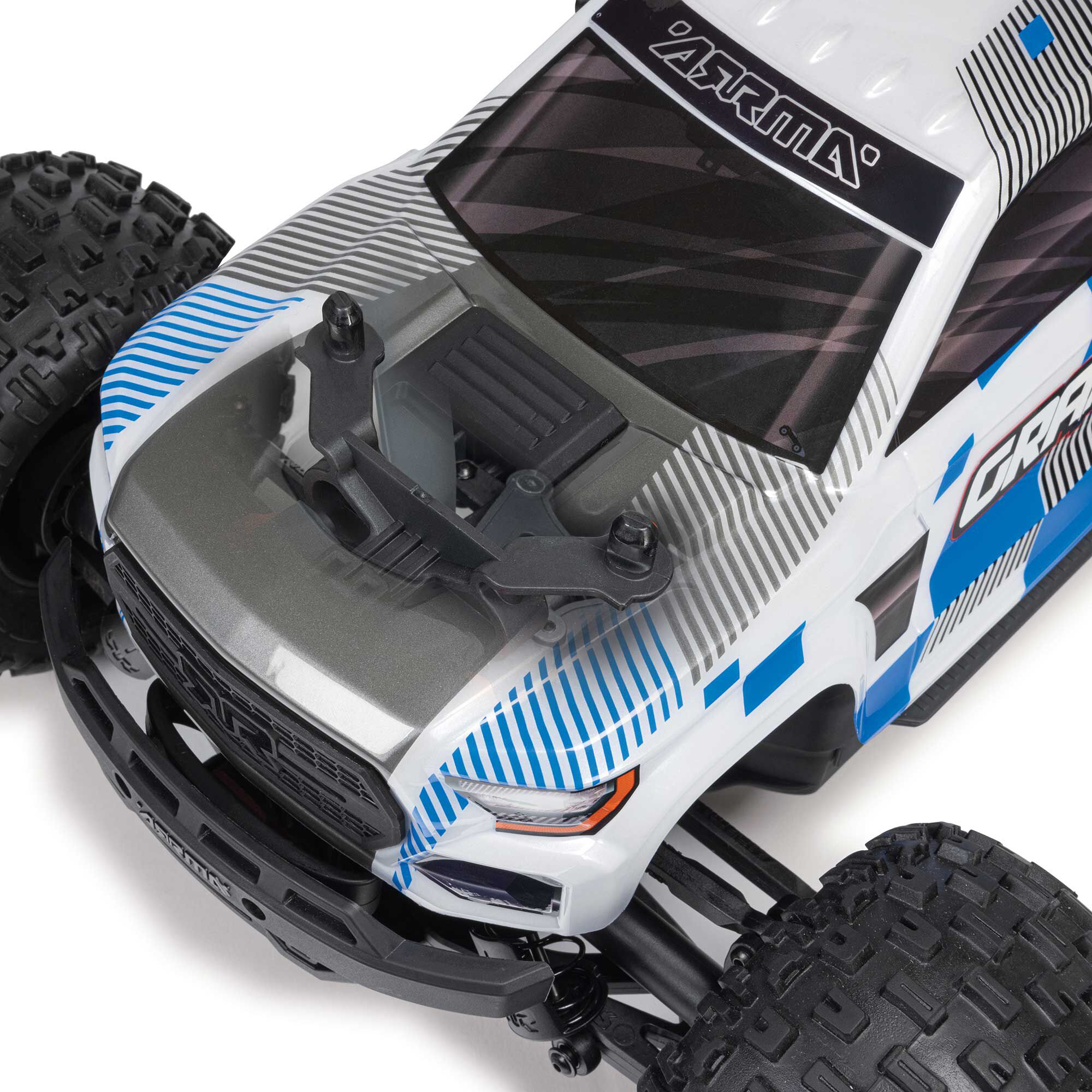 ARRMA 1/10 GRANITE MEGA 665 4X4 RTR Brushed Monster Truck, Green