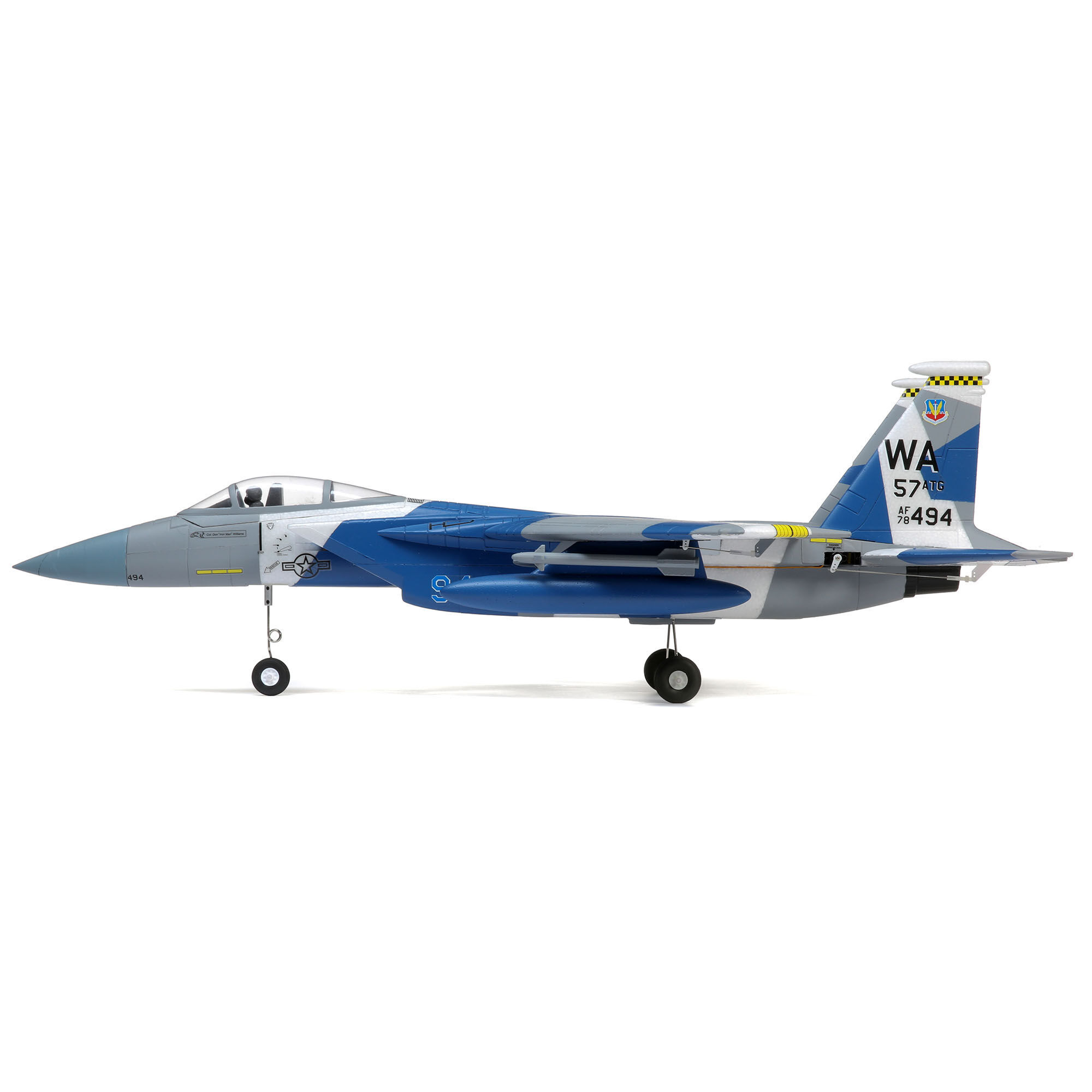 E-flite F-15 Eagle 64mm EDF Jet BNF Basic with AS3X and SAFE Select