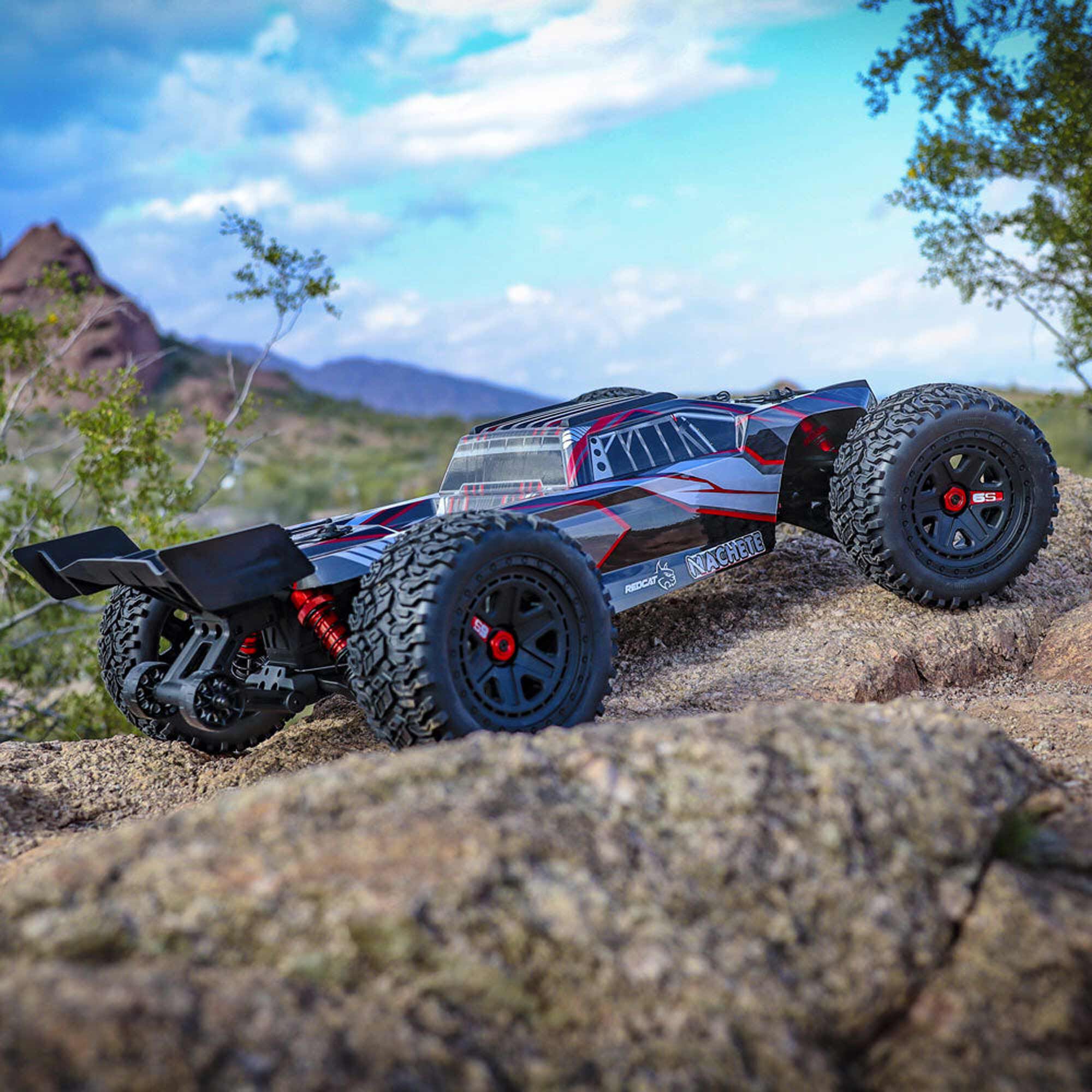 Redcat Racing 1/6 Machete 6S Brushless Electric Monster Truck, Black
