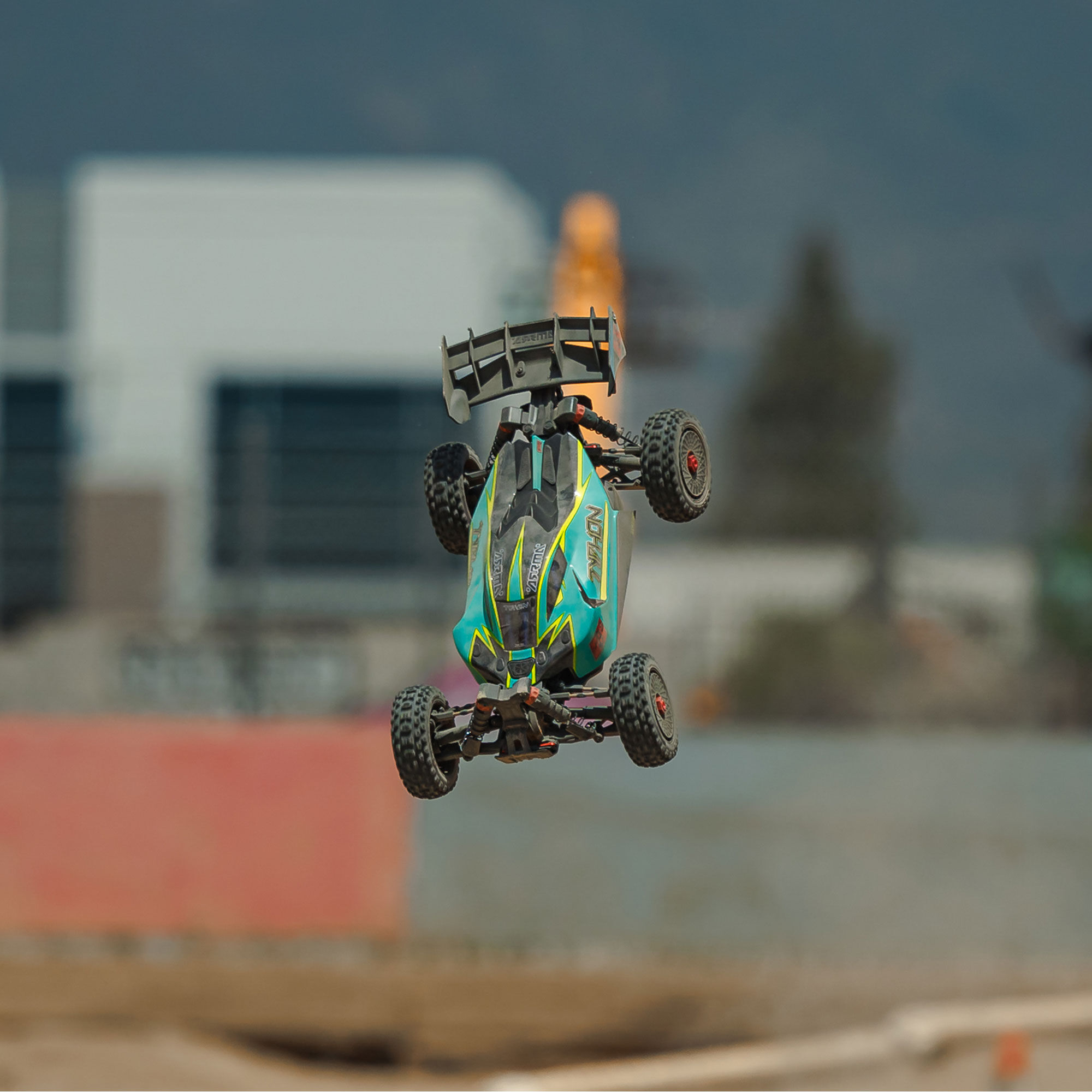 ARRMA 1/8 TYPHON 223S DSC 4X4 RTR Brushless Buggy, Green