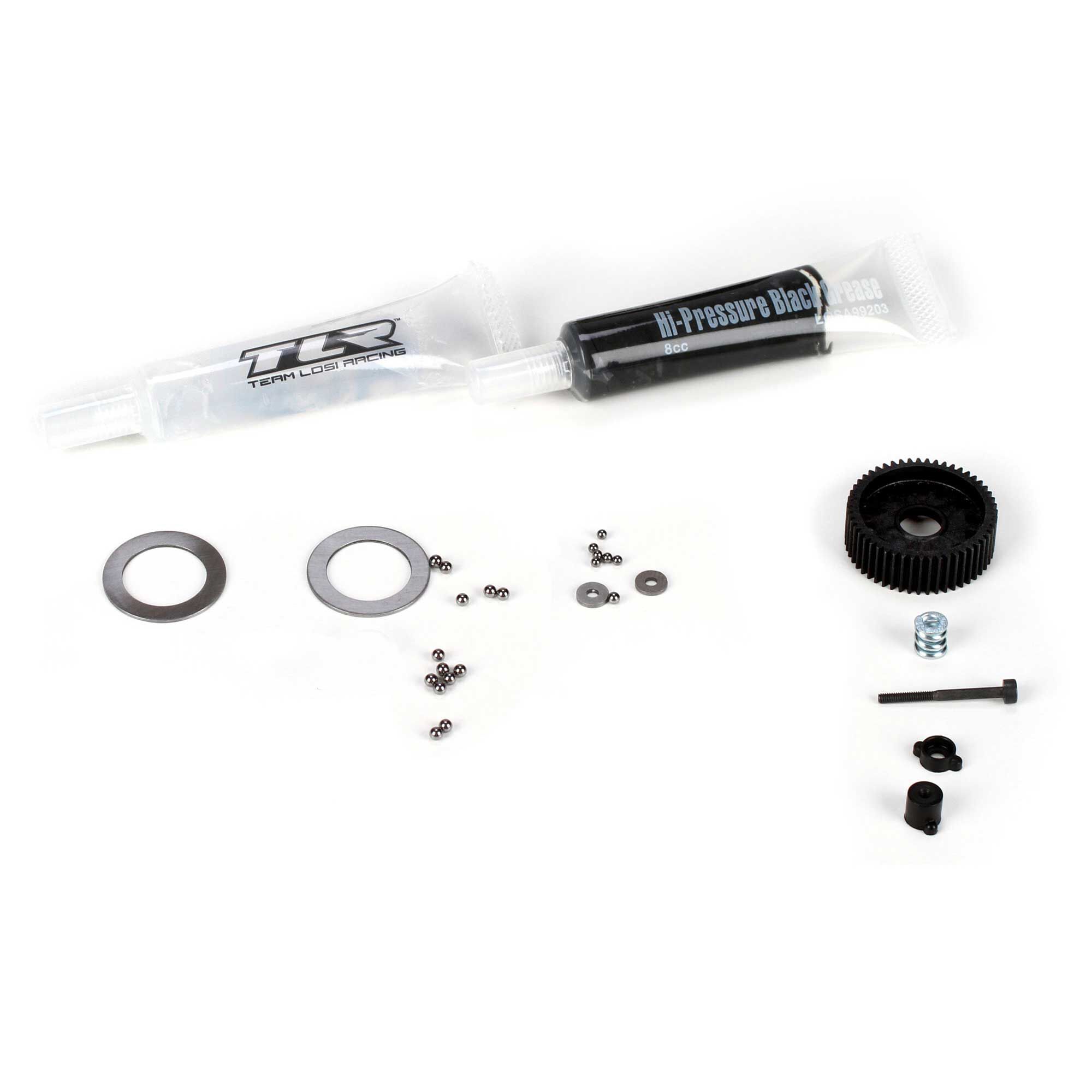 Team Losi Racing Diff Service Kit, Tungsten Balls: 22, 22T, 22SCT