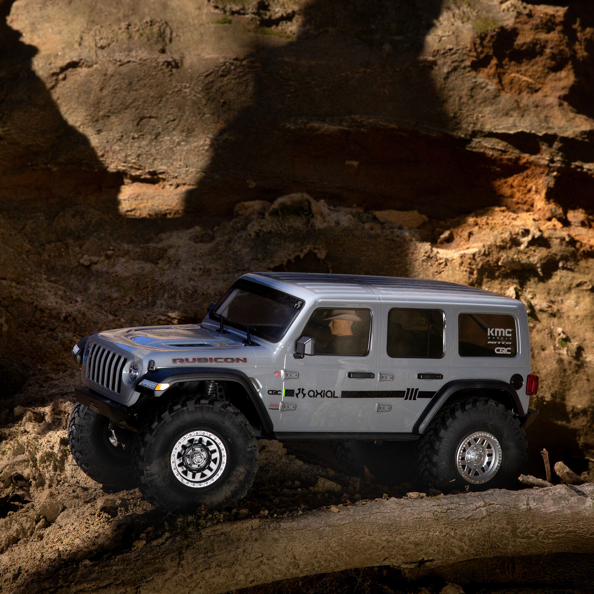 Axial 1/10 SCX10 III Jeep JLU Wrangler 4X4 RTR Brushed Rock Crawler,Gray