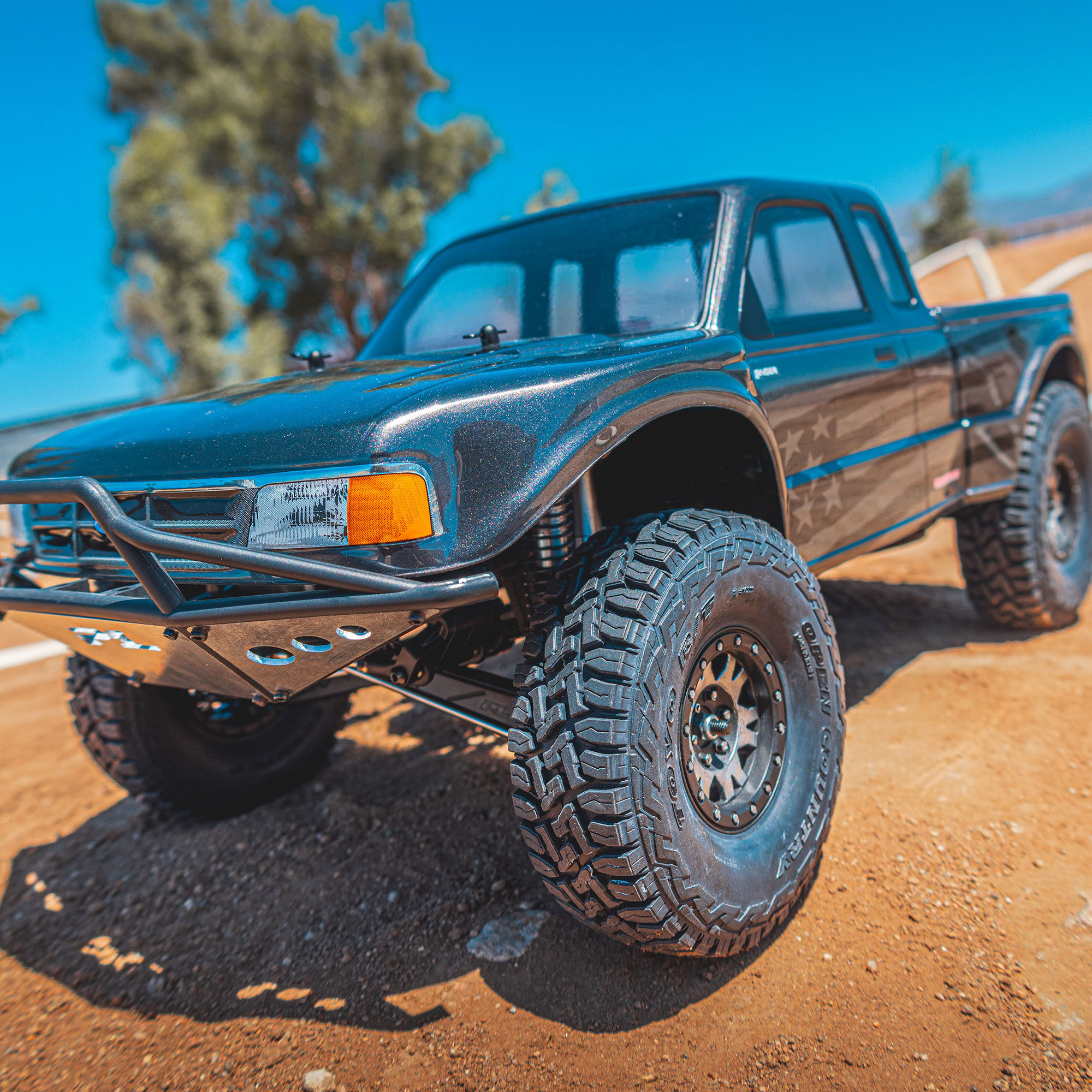 Pro-Line Racing 1/10 1993 Ford Ranger Pre-Runner Clear Body 12.3" WB Crawler