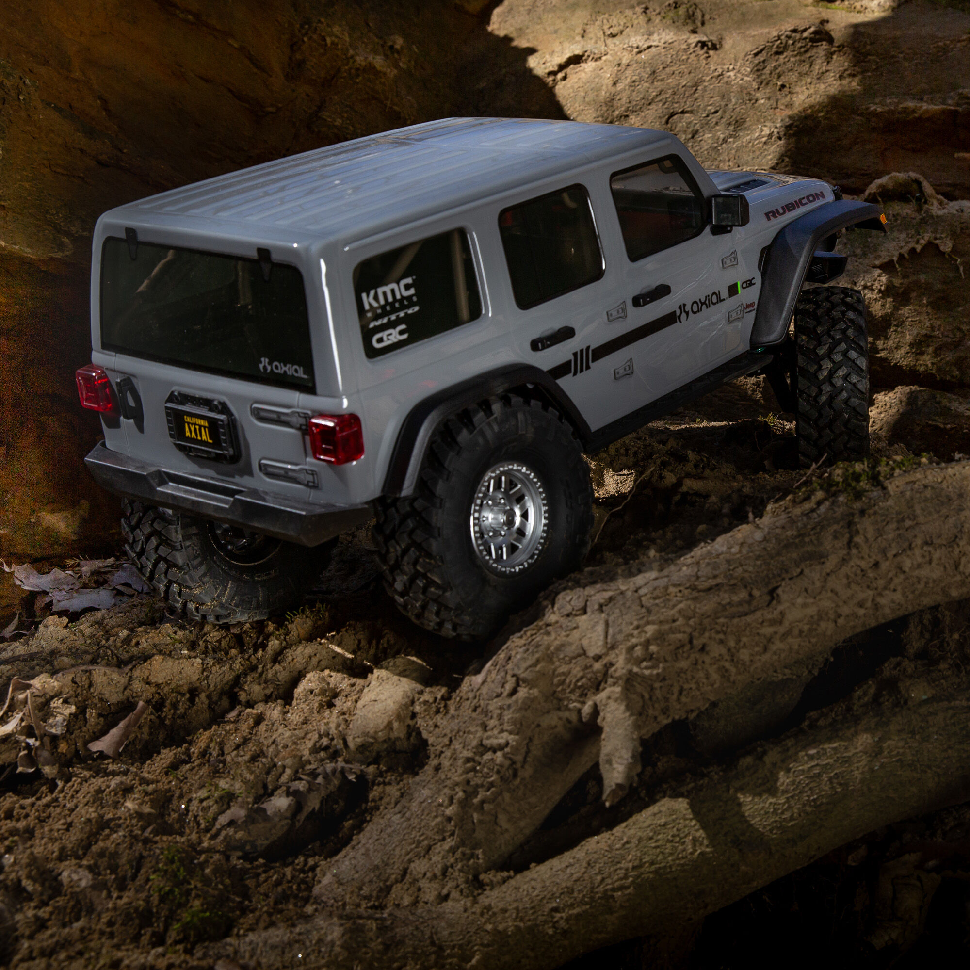 Axial 1/10 SCX10 III Jeep JLU Wrangler 4X4 RTR Brushed Rock Crawler,Gray