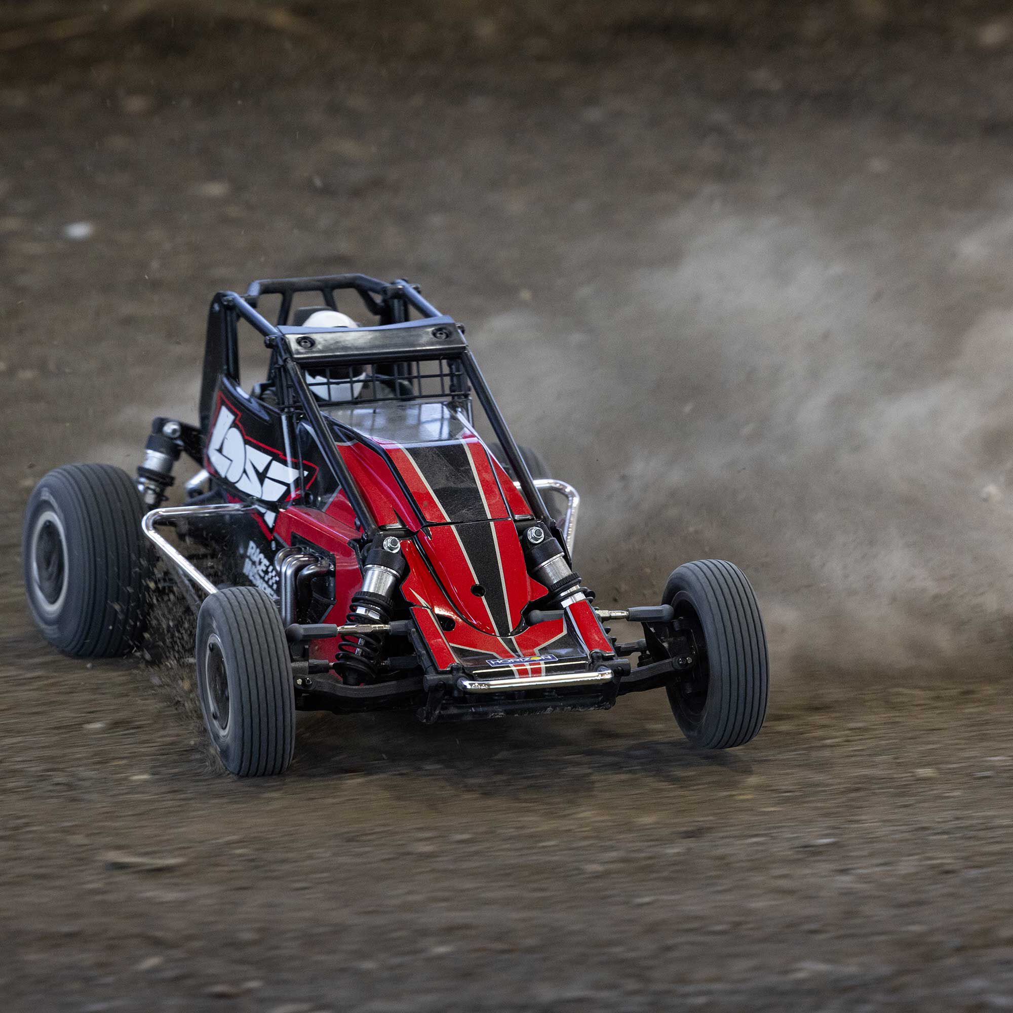 Losi 1/10 22S Sprint 2WD Brushless RTR (Battery & Charger Included), Red