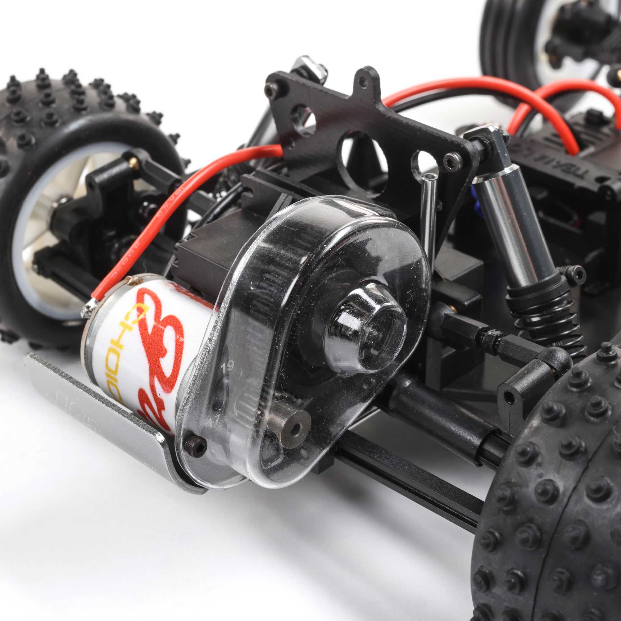 Losi 1/16 Mini JRX2 2S 2WD RTR Brushed Buggy (Battery & Charger Included), Black