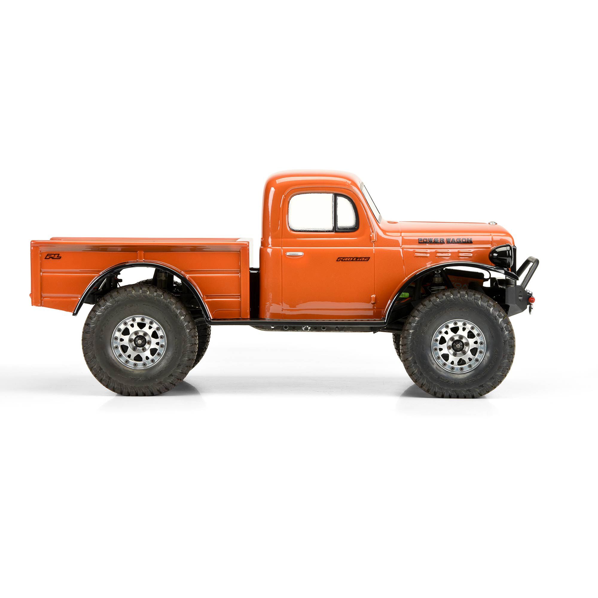 Pro-Line Racing 1/10 1946 Dodge Power Wagon Clear Body 12.3" (313mm) WB Crawlers