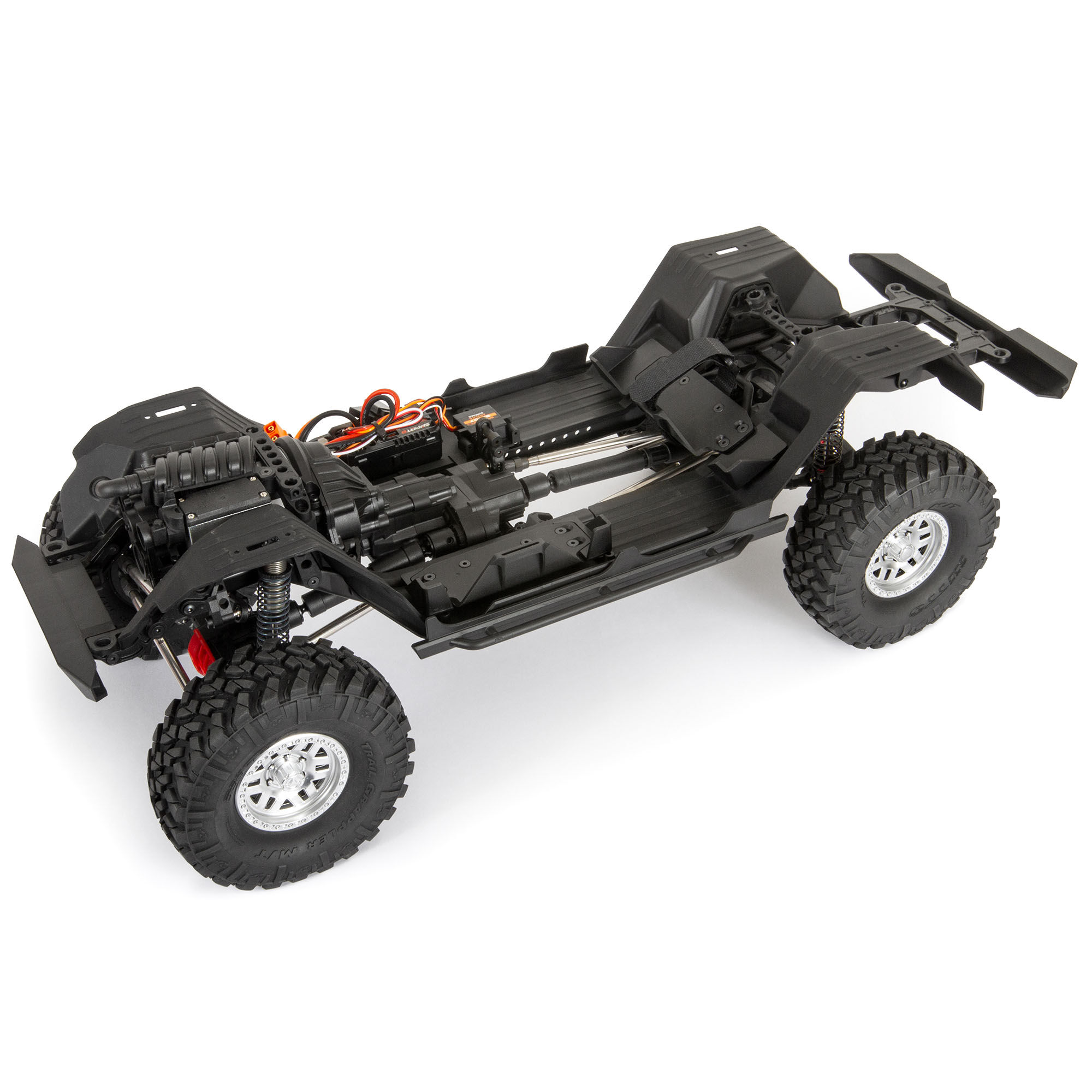 Axial 1/10 SCX10 III Jeep JT Gladiator 4X4 RTR Brushed Rock Crawler, Gray