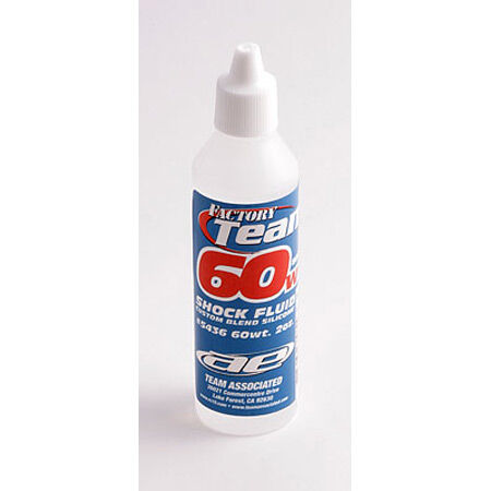 Team Associated Factory Team Silicone Shock Fluid, 60Wt (800 cSt) 2oz