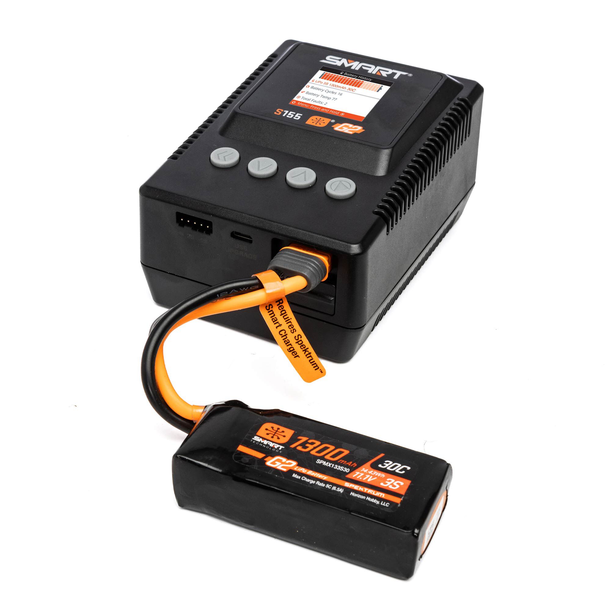 Spektrum Accessories S155 55W AC G2 Smart Charger
