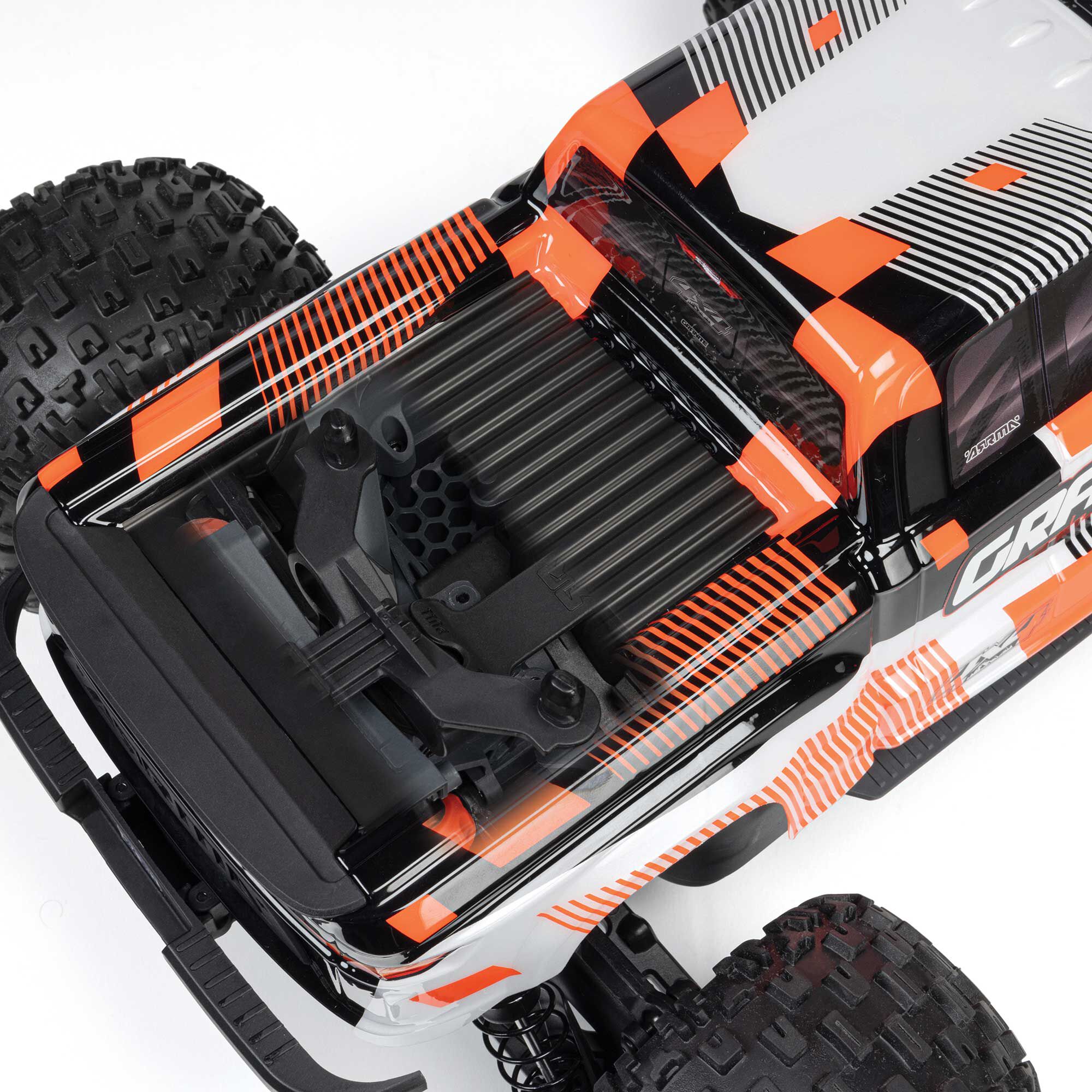 ARRMA 1/10 GRANITE MEGA 665 4X4 RTR Brushed Monster Truck, Green